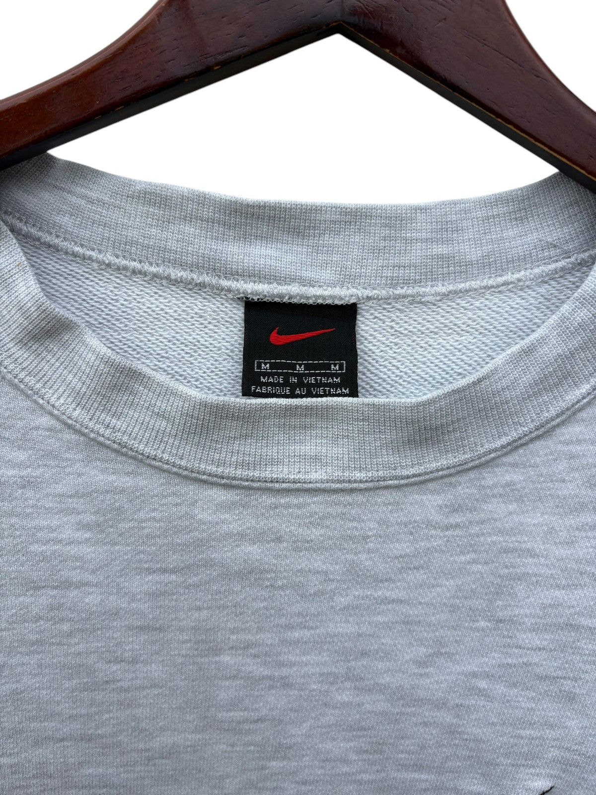 Nike Vintage Nike Swoosh logo Streetwear Pullover Sweatshirt Size US M / EU 48-50 / 2 - 2 Thumbnail