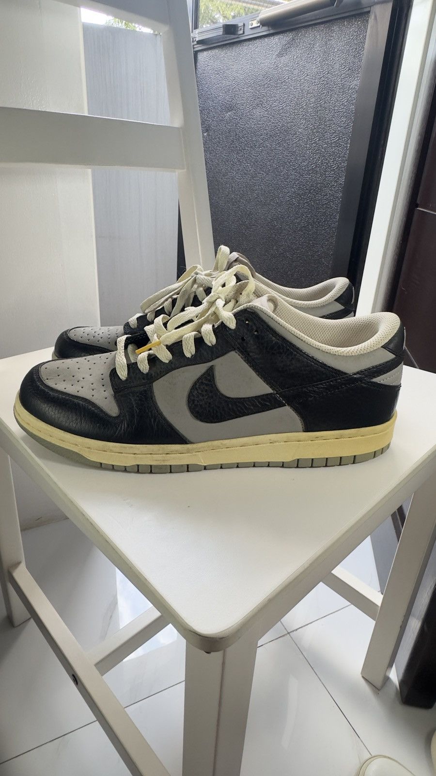 Nike Nike Dunk Low OG Medium Gray Black Cashmere Size US 10 / EU 43 - 11 Thumbnail
