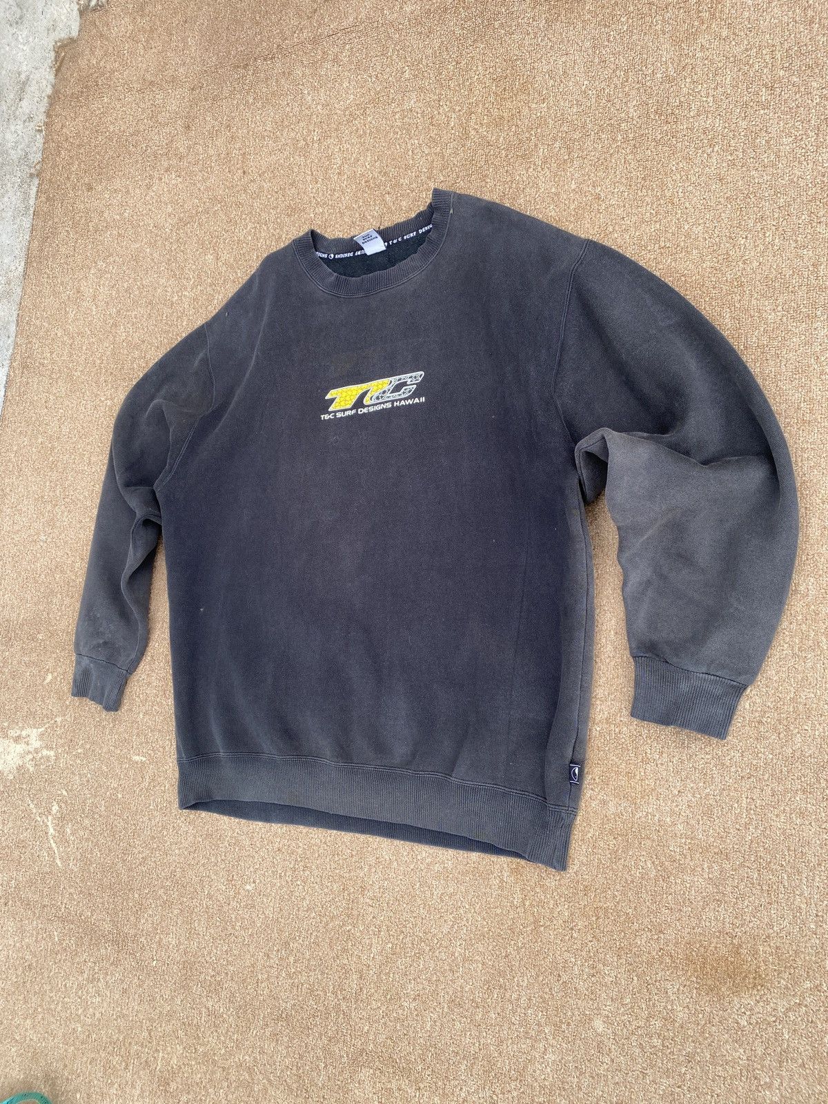 Maui and Sons × Vintage Vintage t&c sufr design crewneck sweatshirt Size US L / EU 52-54 / 3 - 3 Thumbnail