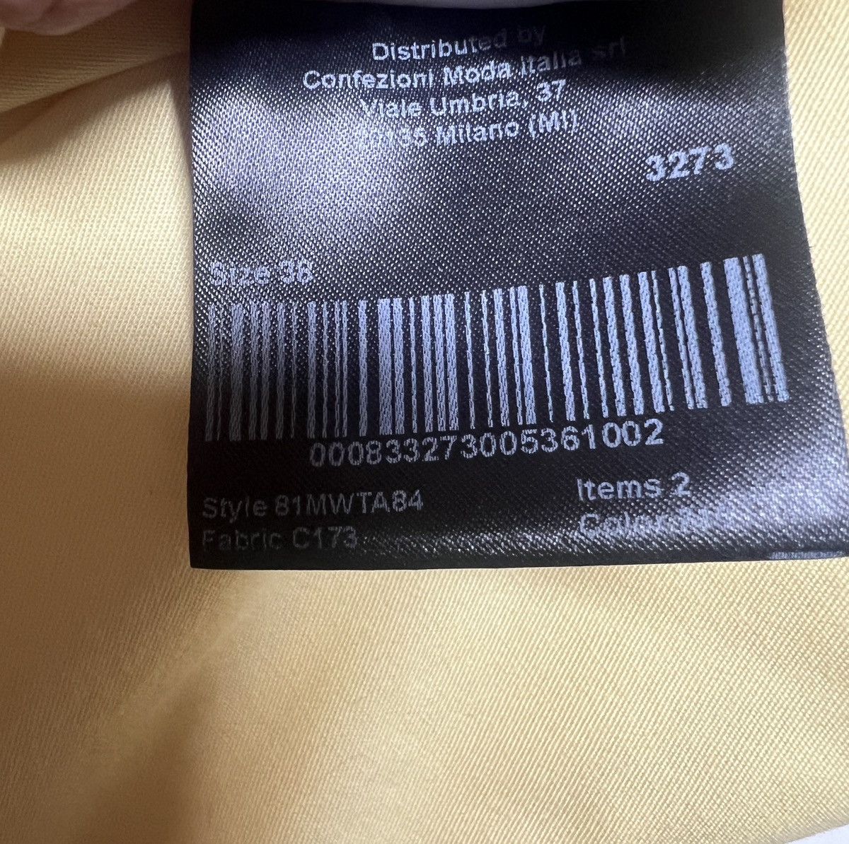 Calvin Klein 205W39NYC Western Flap Pocket Shirt Size 38R - 9 Thumbnail