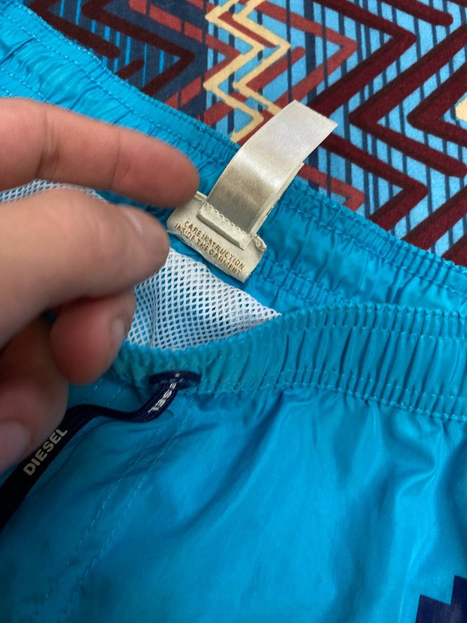 Diesel × Vintage Vintage Diesel Nylon shorts Swim Big Logo Oldmoney Size US 34 / EU 50 - 3 Thumbnail