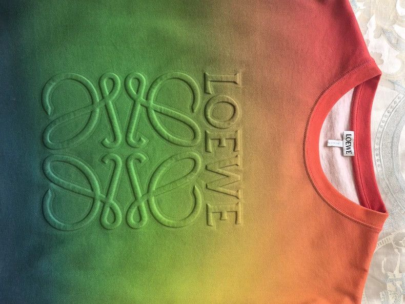 Loewe loewe Rainbow gradient Short sleeves 2506-Nextarrow Size US S / EU 44-46 / 1 - 2 Thumbnail