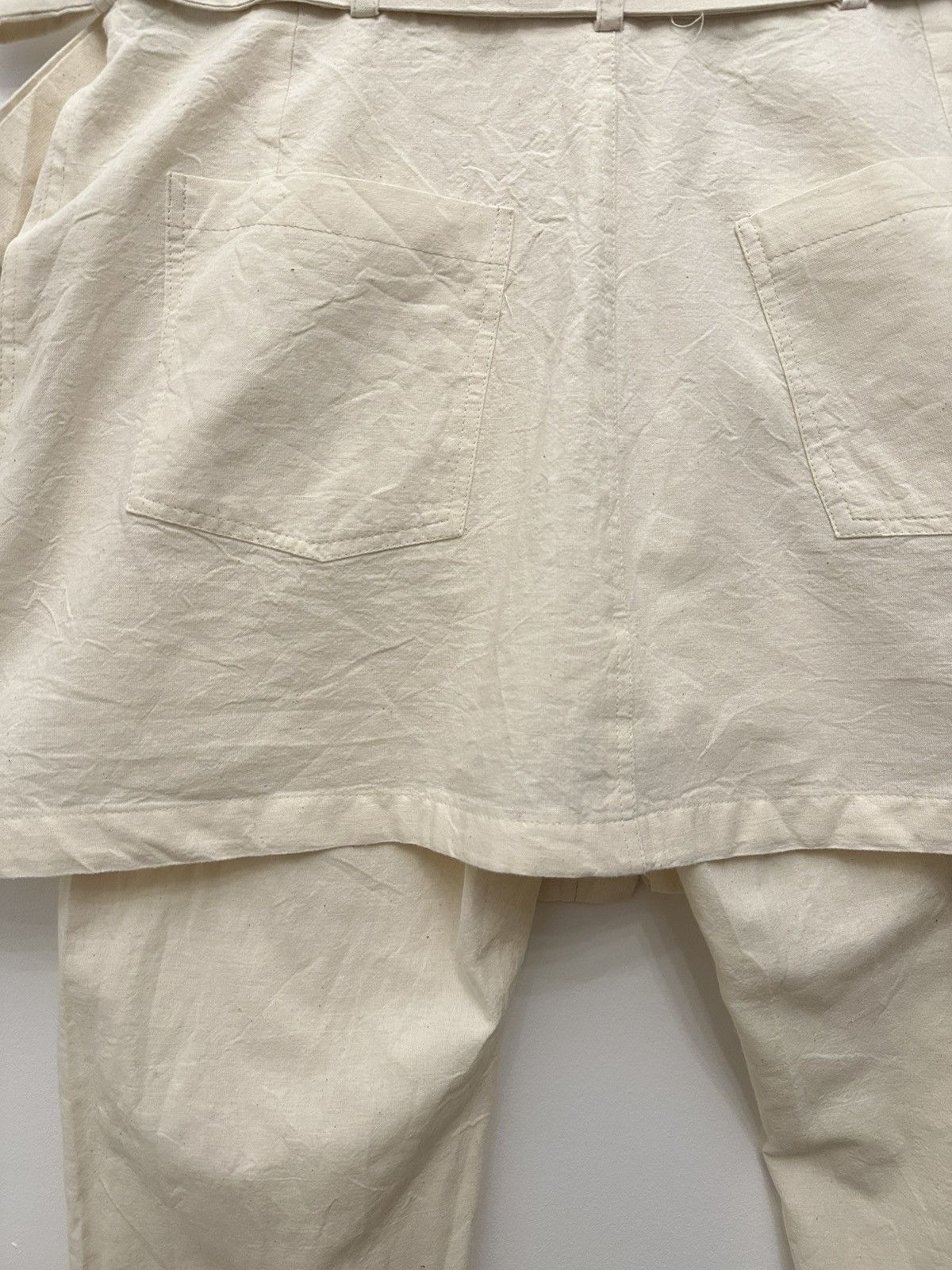 Other Slim cotton set vest and trousers canvas safari style Size 40S - 5 Thumbnail