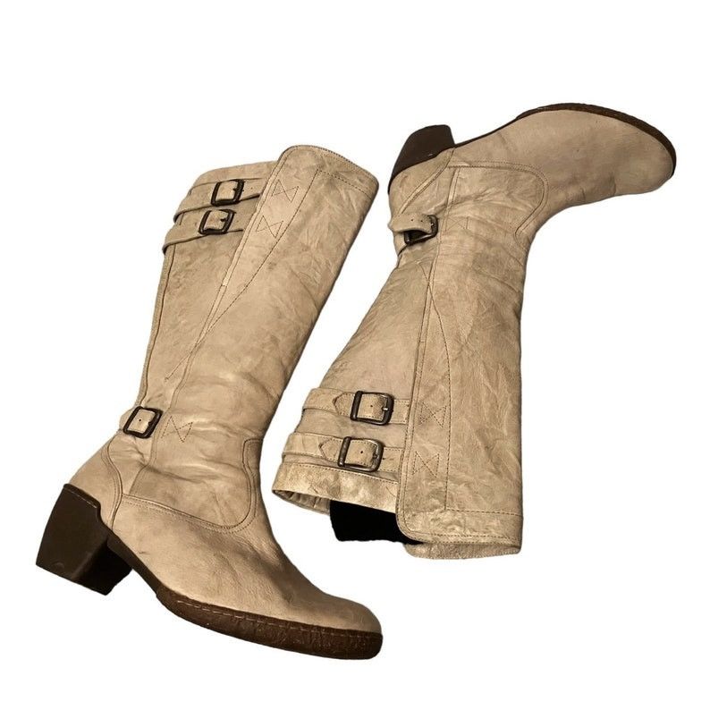 Japanese Brand × Vintage Ultra rare Mostro leather boots y2k vintage Size US 9 / IT 39 - 7 Thumbnail