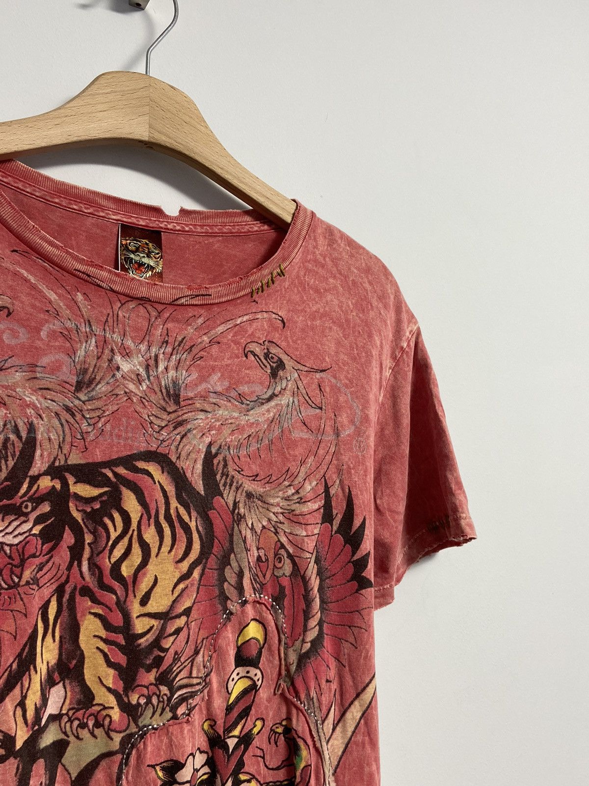 Ed Hardy Ed hardy logo vintage 90S Women’s pink Size L / US 10 / IT 46 - 4 Thumbnail