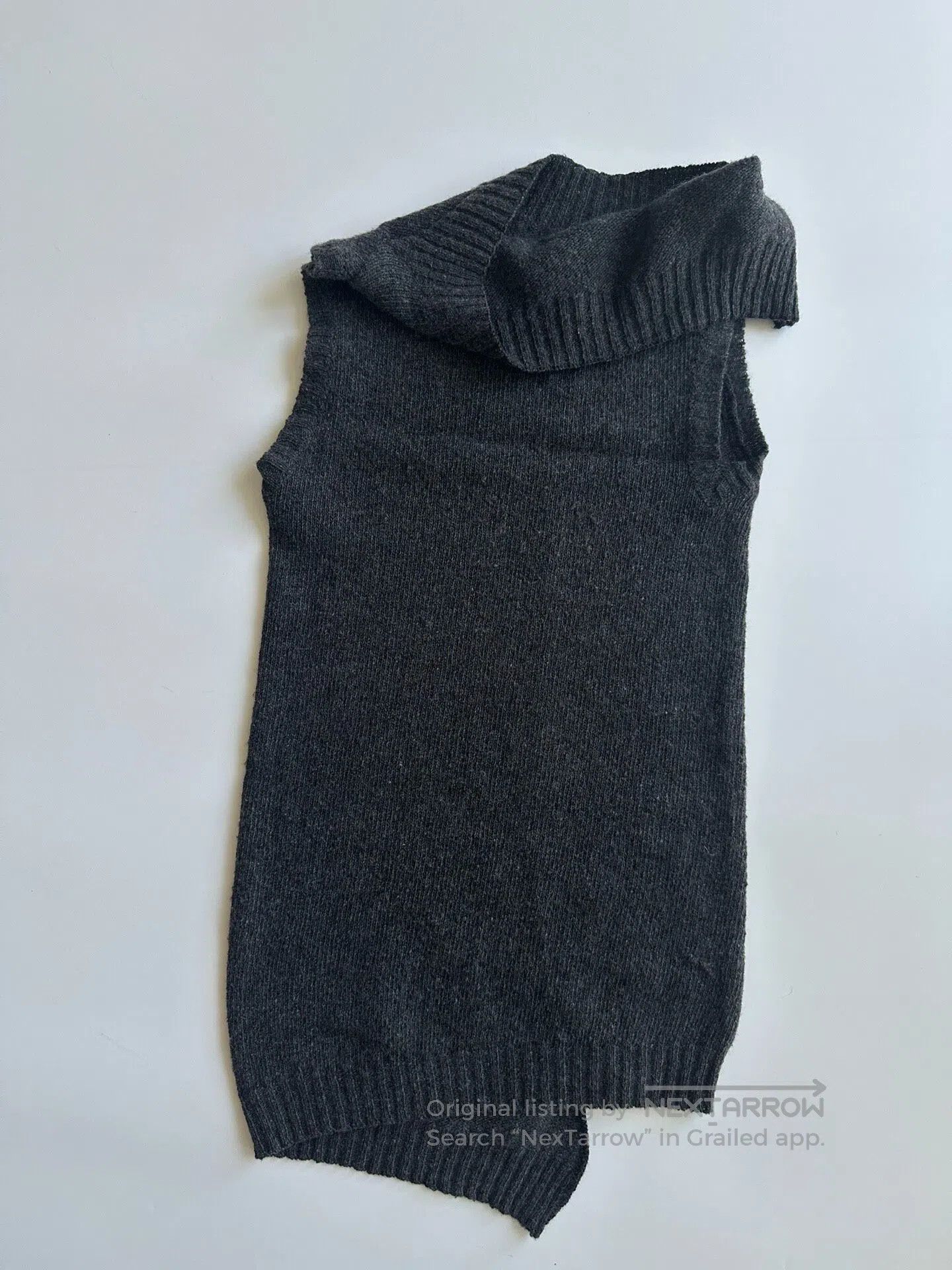 Ann Demeulemeester ANN DEMEULEMEESTER Irregular sweater| Size US M / EU 48-50 / 2 - 2 Thumbnail