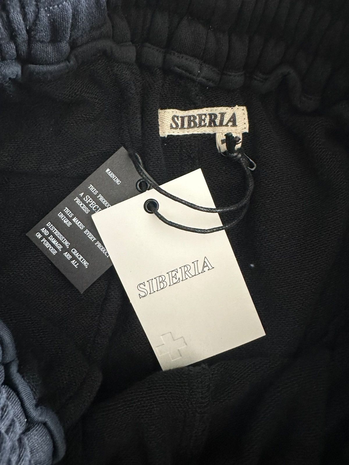 Siberia Hills Moto Sweatpants Vintage Black Size US 28 / EU 44 - 3 Thumbnail