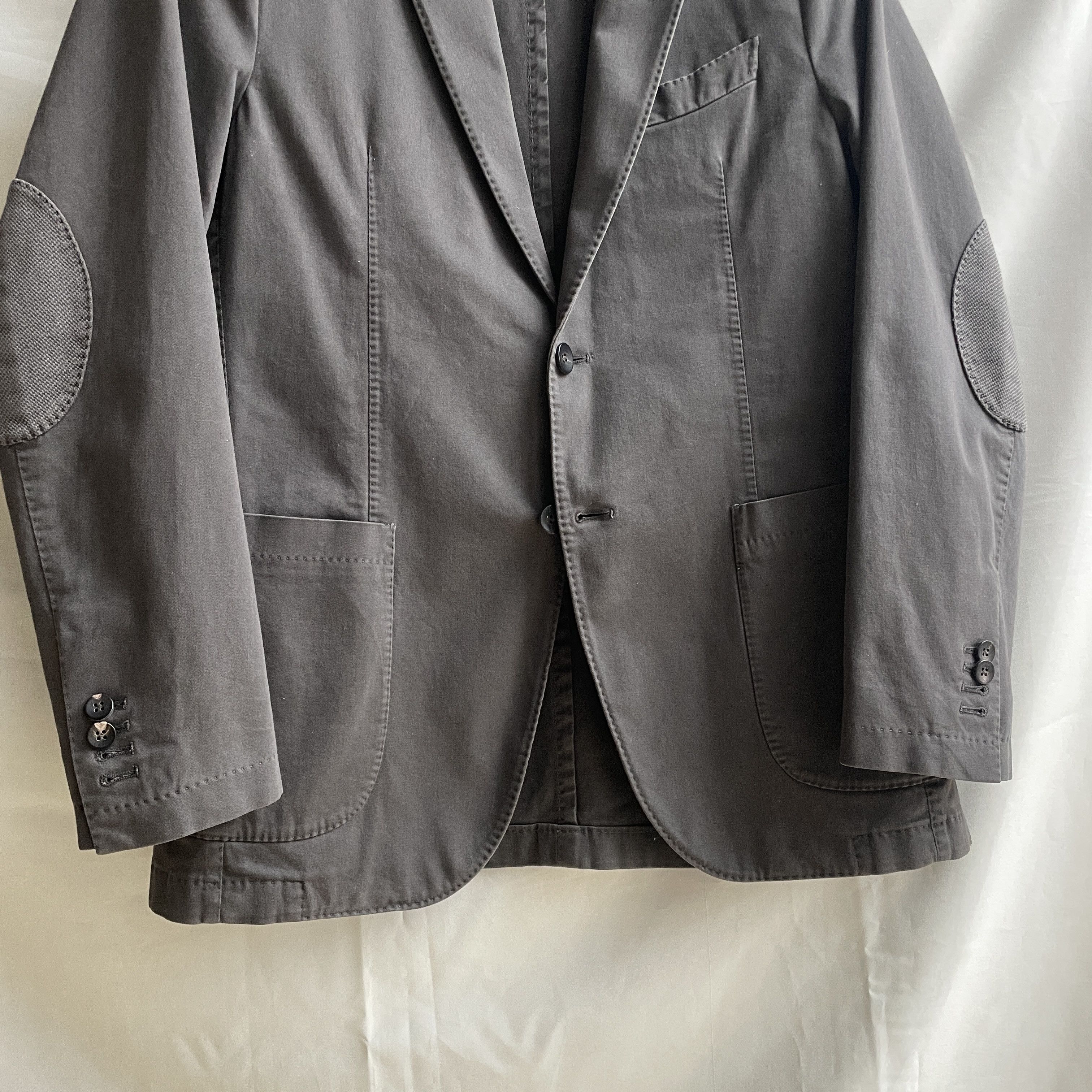 Boggi Boggi MIlano B-Elton Unlined Garment Dyed Cotton Blazer Size 40R - 7 Thumbnail