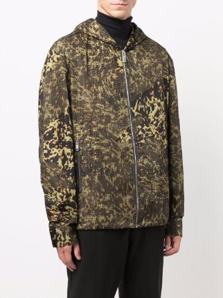 Givenchy o1loc1c0824 Hoodie in Golden Print Size US XL / EU 56 / 4 - 3 Thumbnail