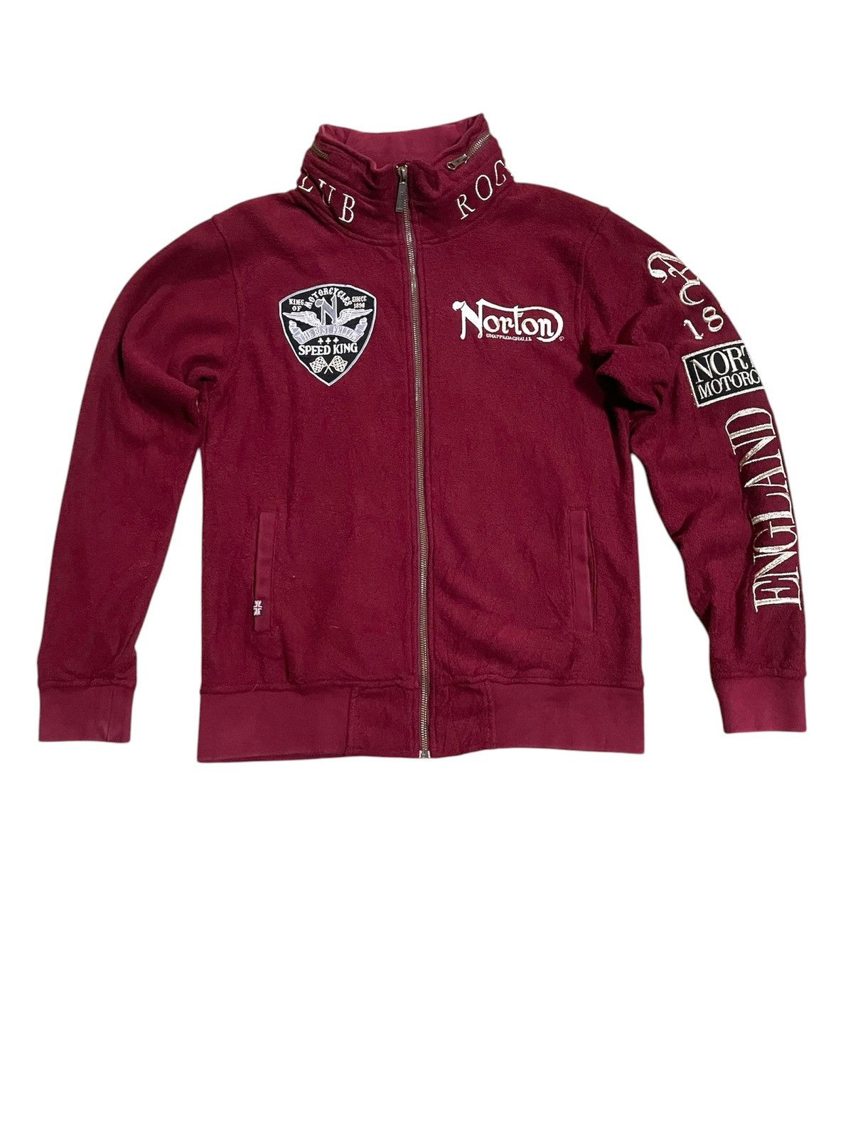 Indian Motorcycle × Norton Norton Motorcycles x Hoodie Embroidery Jacket Size US L / EU 52-54 / 3 - 1 Thumbnail