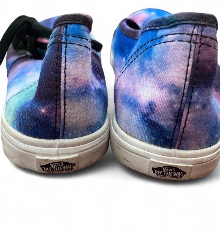 Vans Vans Unisex Galaxy Print Sneakers - Blue and Purple Size US 7 / IT 37 - 7 Thumbnail