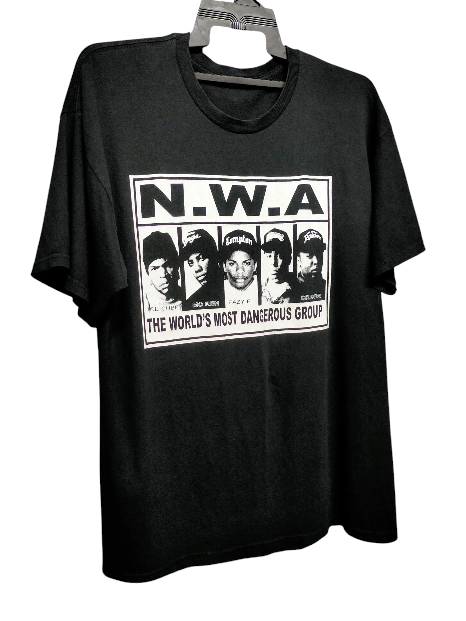 Rap Tees ICE CUBE Rap Tees Black Tee Size US XL / EU 56 / 4 - 3 Thumbnail