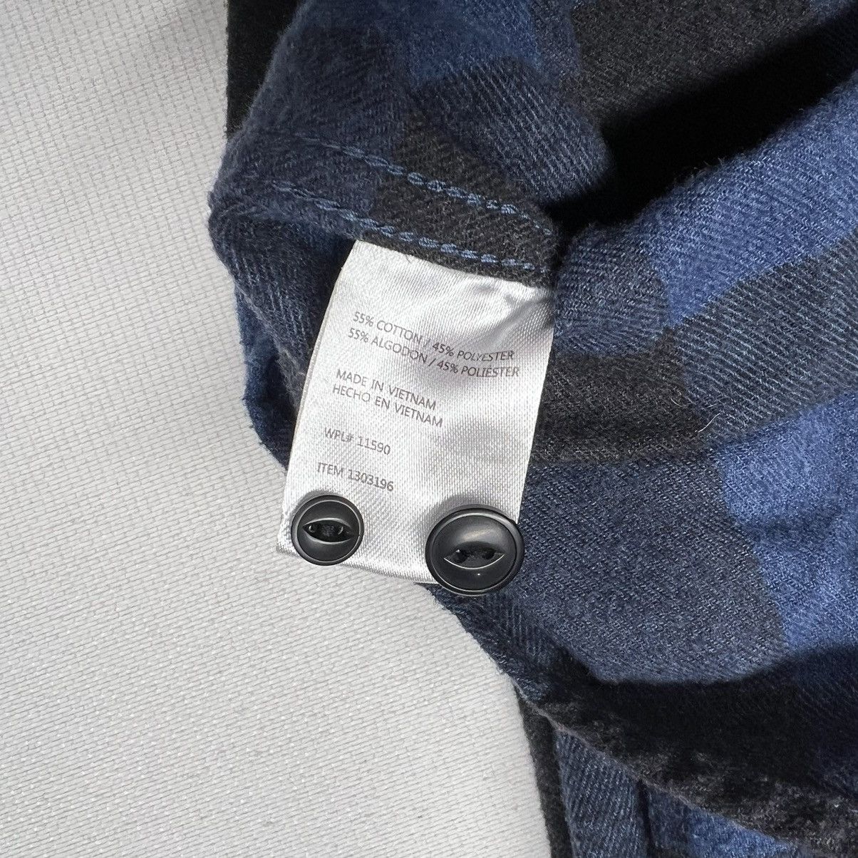 Weatherproof Weatherproof Flannel Shirt Blue Plaid Button Outdoor Pocket Size US L / EU 52-54 / 3 - 8 Thumbnail