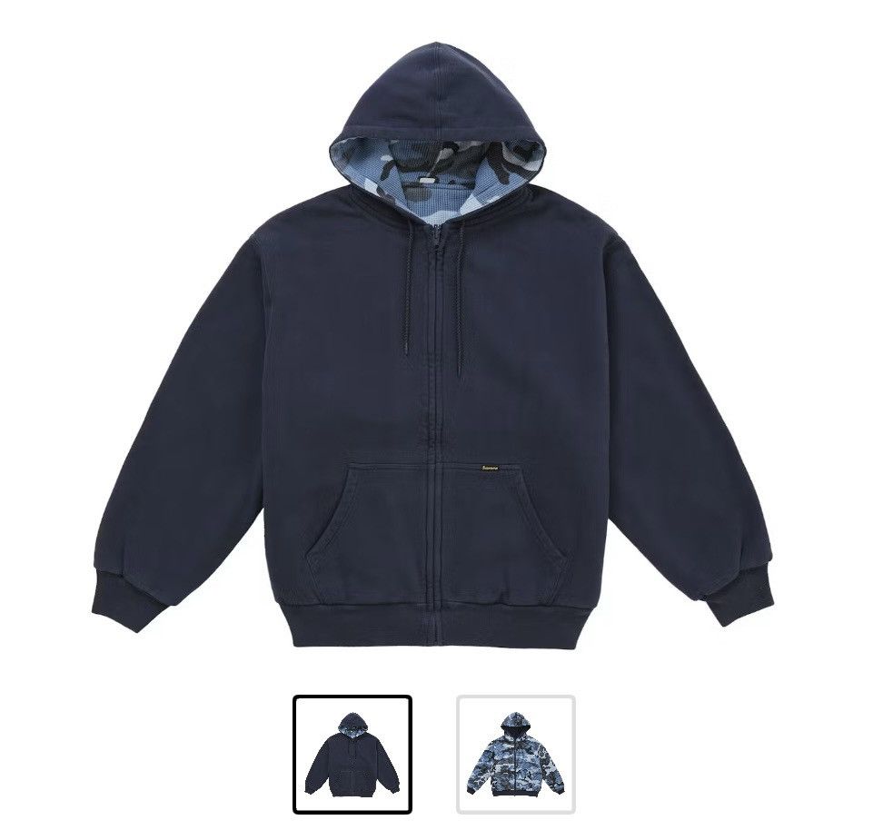 Supreme × Yohji Yamamoto Supreme®/Y's Zip Up Hooded Sweatshirt