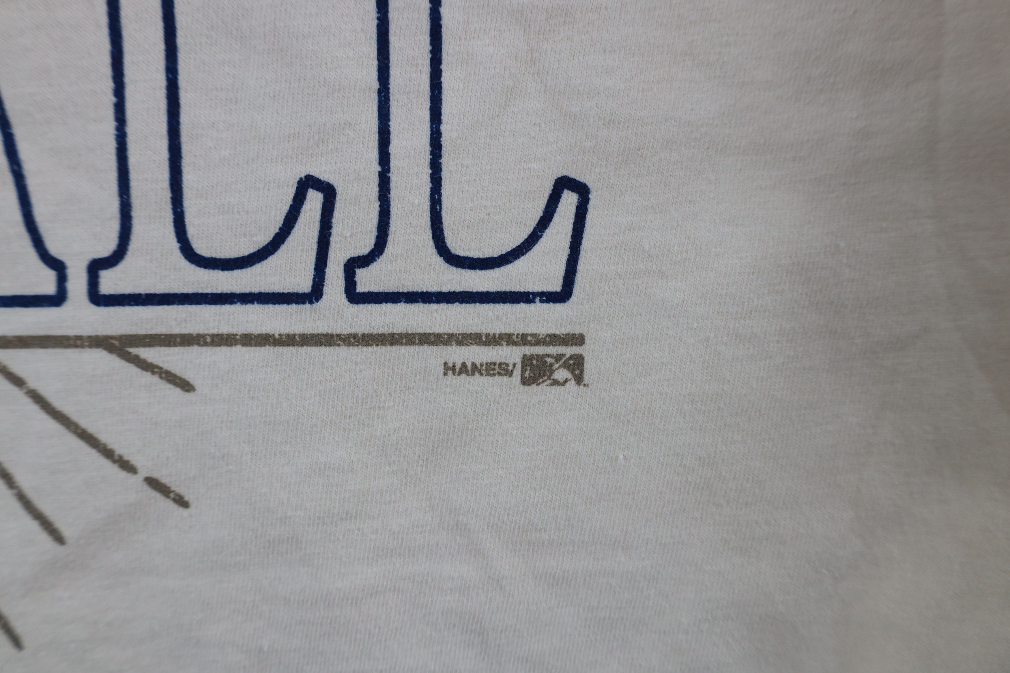 Vintage Deadstock Vintage Baseball Toledo Mud Hens T-Shirt Cream Size US XL / EU 56 / 4 - 6 Thumbnail