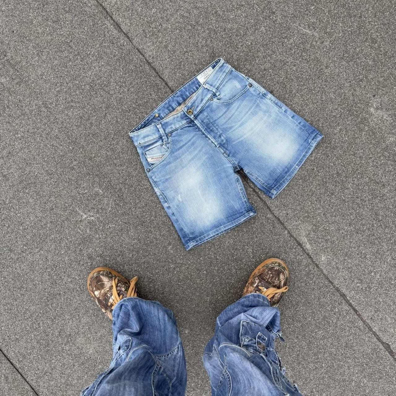 Diesel × Japanese Brand × Vintage Diesel Clevy shorts Size US 26 / EU 42 - 2 Thumbnail