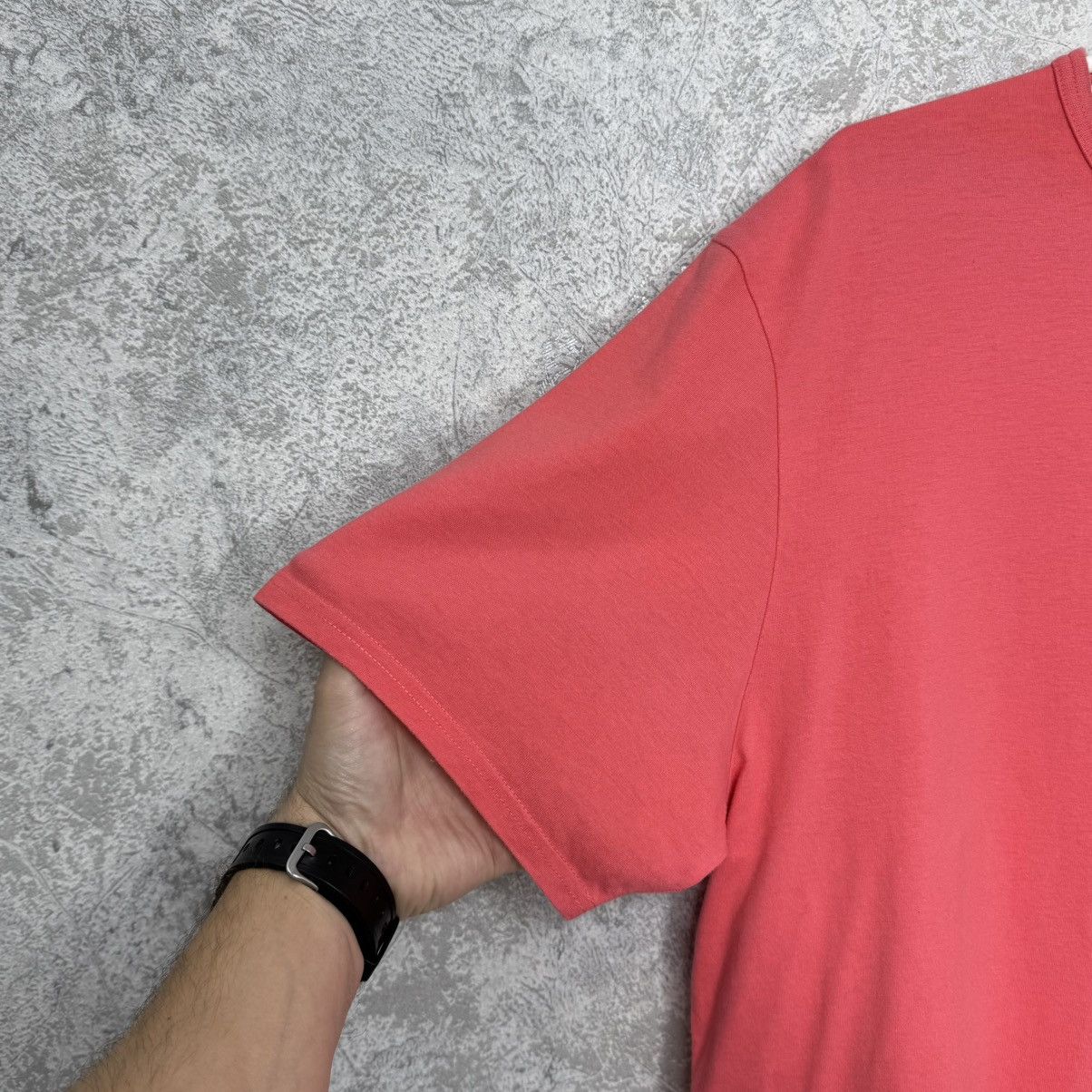 Yves Saint Laurent Yves Saint Laurent T-Shirt Pink Short Sleeve Round Neck Y2K Size US XL / EU 56 / 4 - 4 Thumbnail