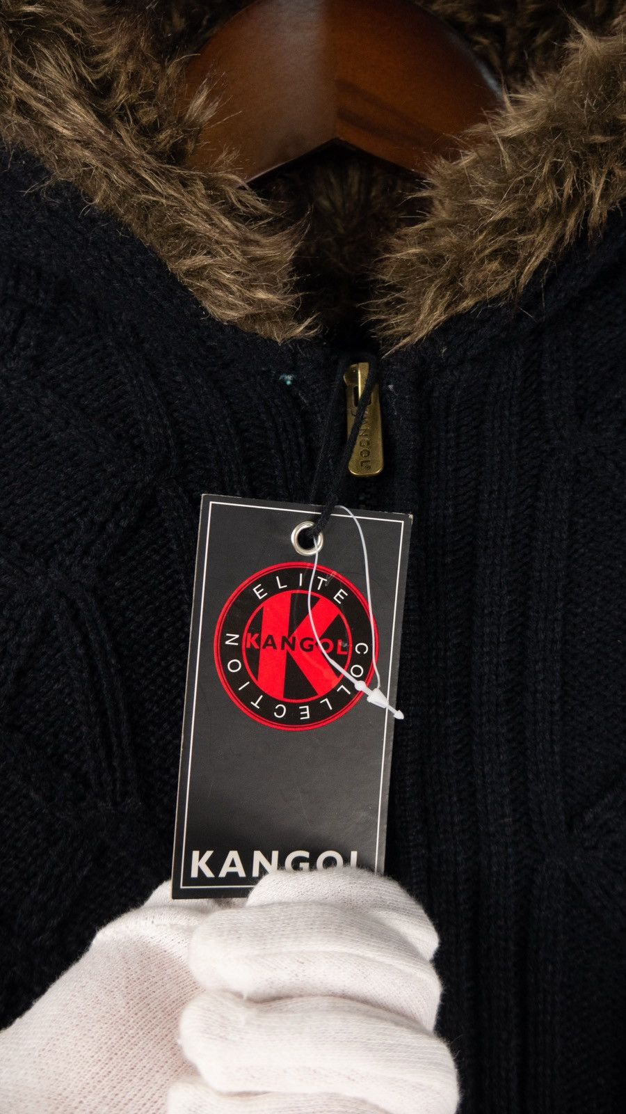 Kangol × Vintage Kangol Vintage sweater with fur Size US L / EU 52-54 / 3 - 9 Thumbnail