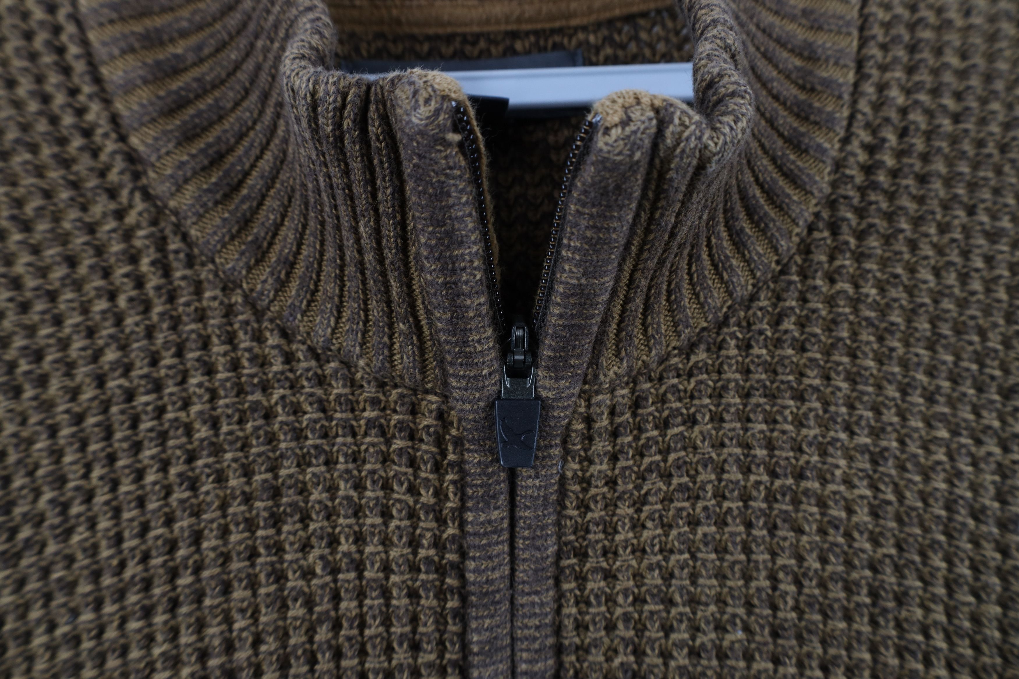 Eddie Bauer × Vintage Vintage Eddie Bauer Thermal Half Zip Pullover Sweater Brown Size US XXL / EU 58 / 5 - 6 Thumbnail