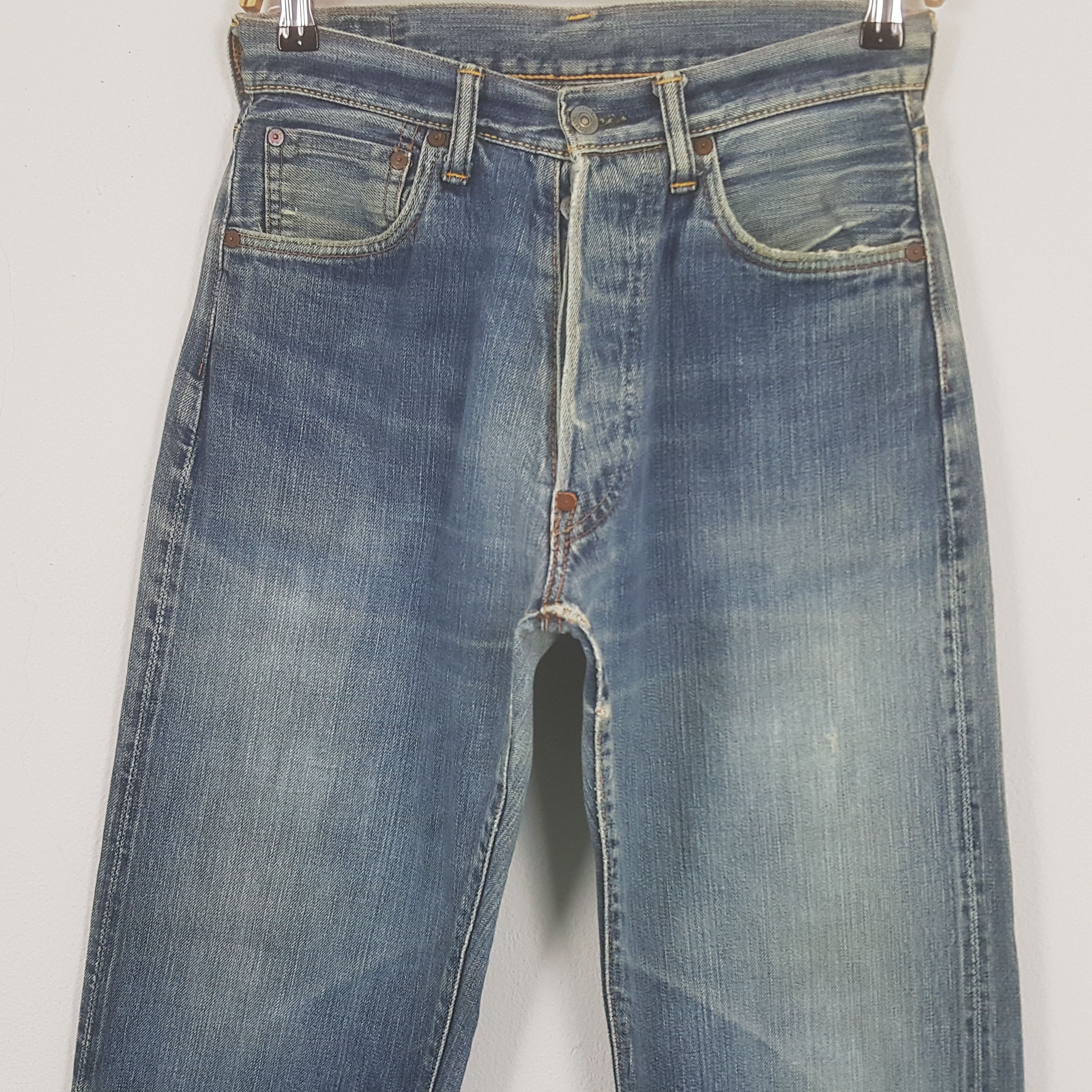 Evisu × Vintage Vintage Evisu Japan Selvedge Custom Daicock Denim Jeans Size US 28 / EU 44 - 5 Thumbnail