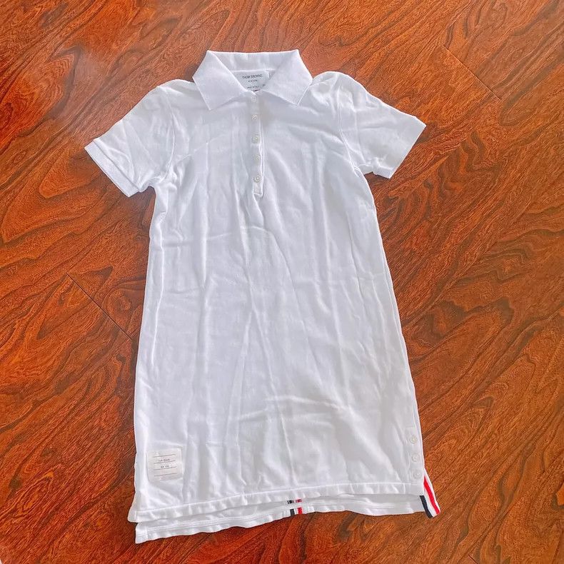 Thom Browne Thom Browne White dress Size S / US 4 / IT 40 - 1 Thumbnail