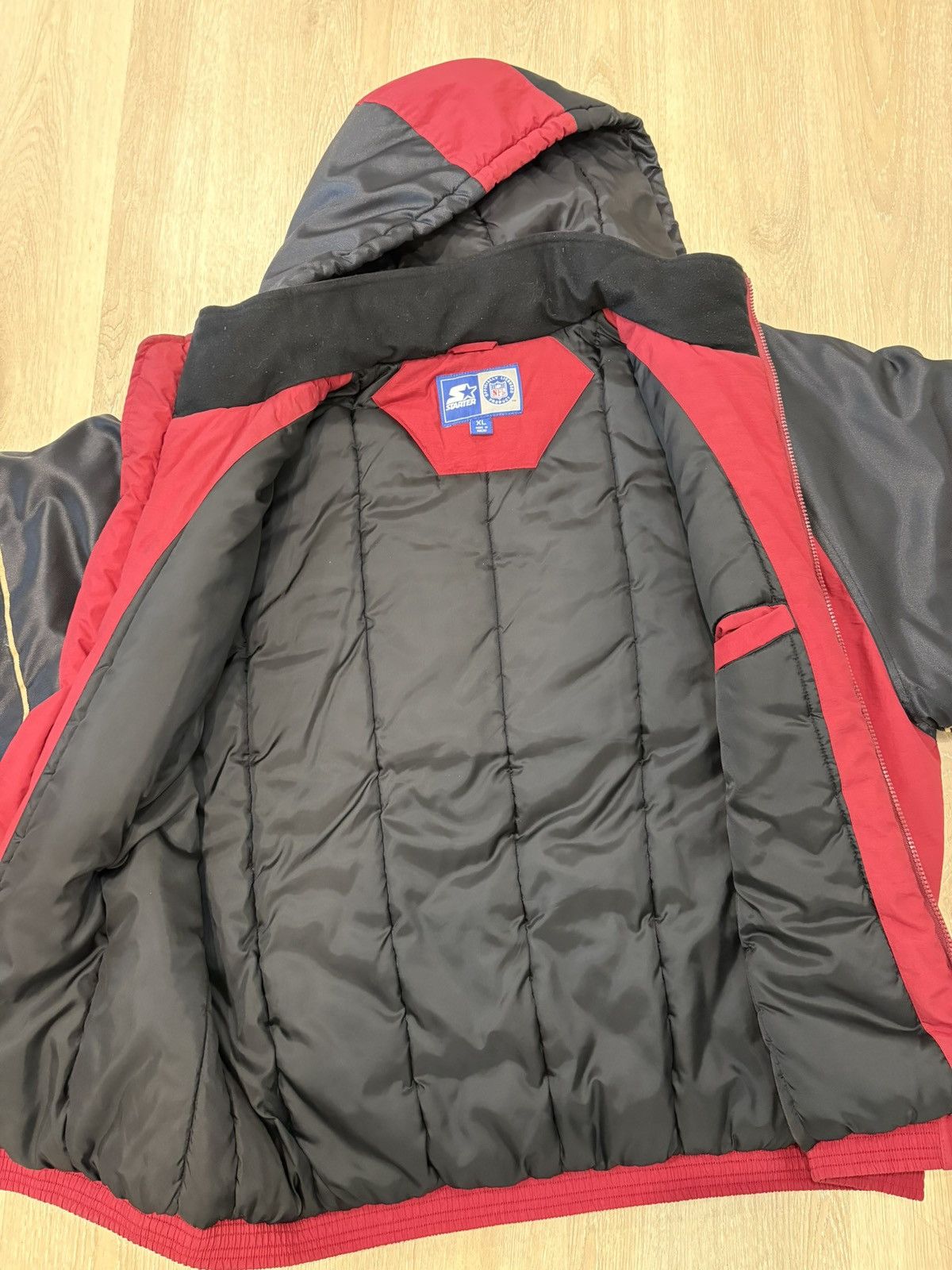 Starter 49ers Starter Jacket Vintage Puffer Size US XL / EU 56 / 4 - 10 Thumbnail
