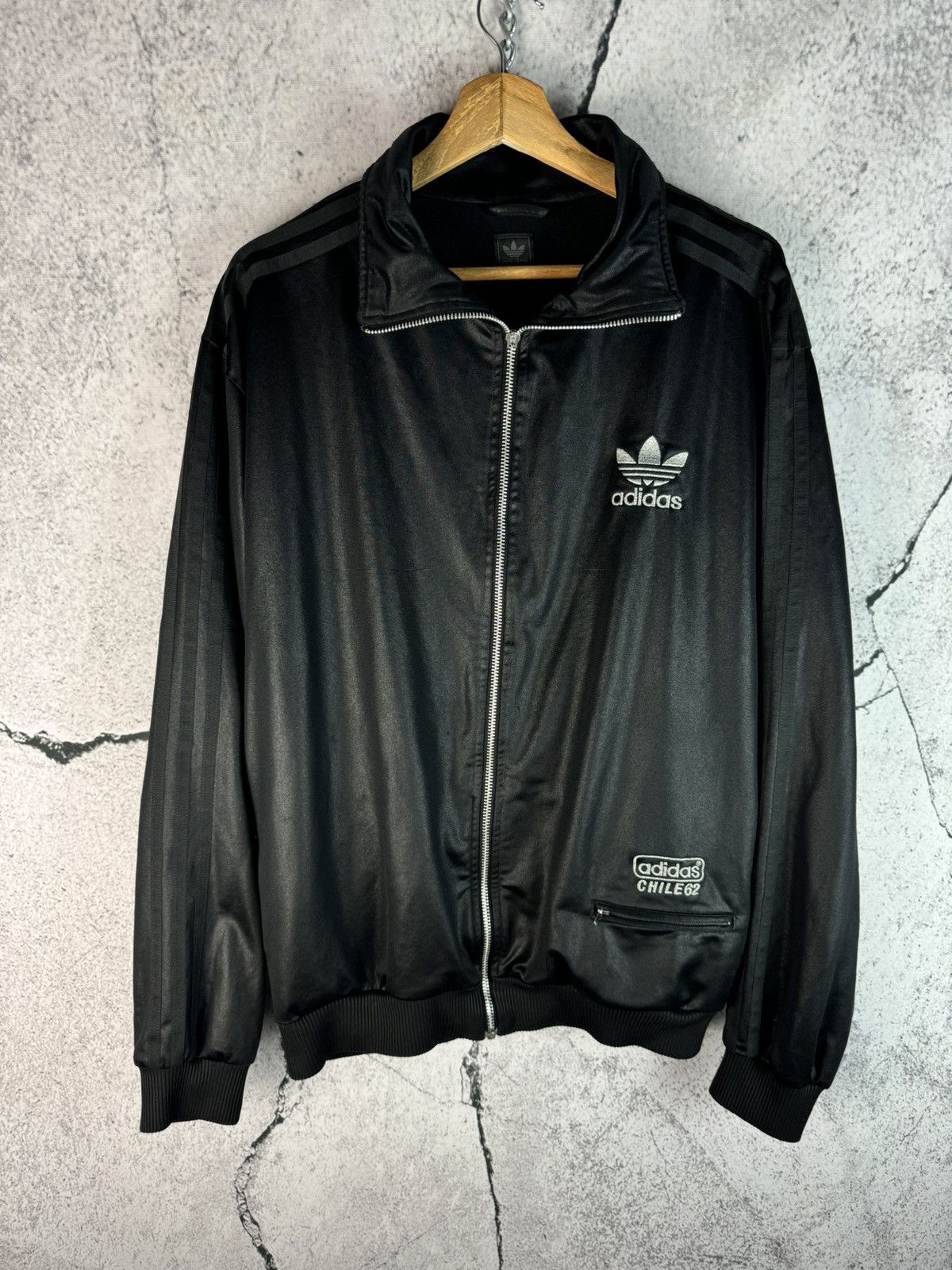 Adidas 💎 Vintage Adidas Chile 62 Track Sweatshirt Full Zip Jacket Size US L / EU 52-54 / 3 - 1 Thumbnail