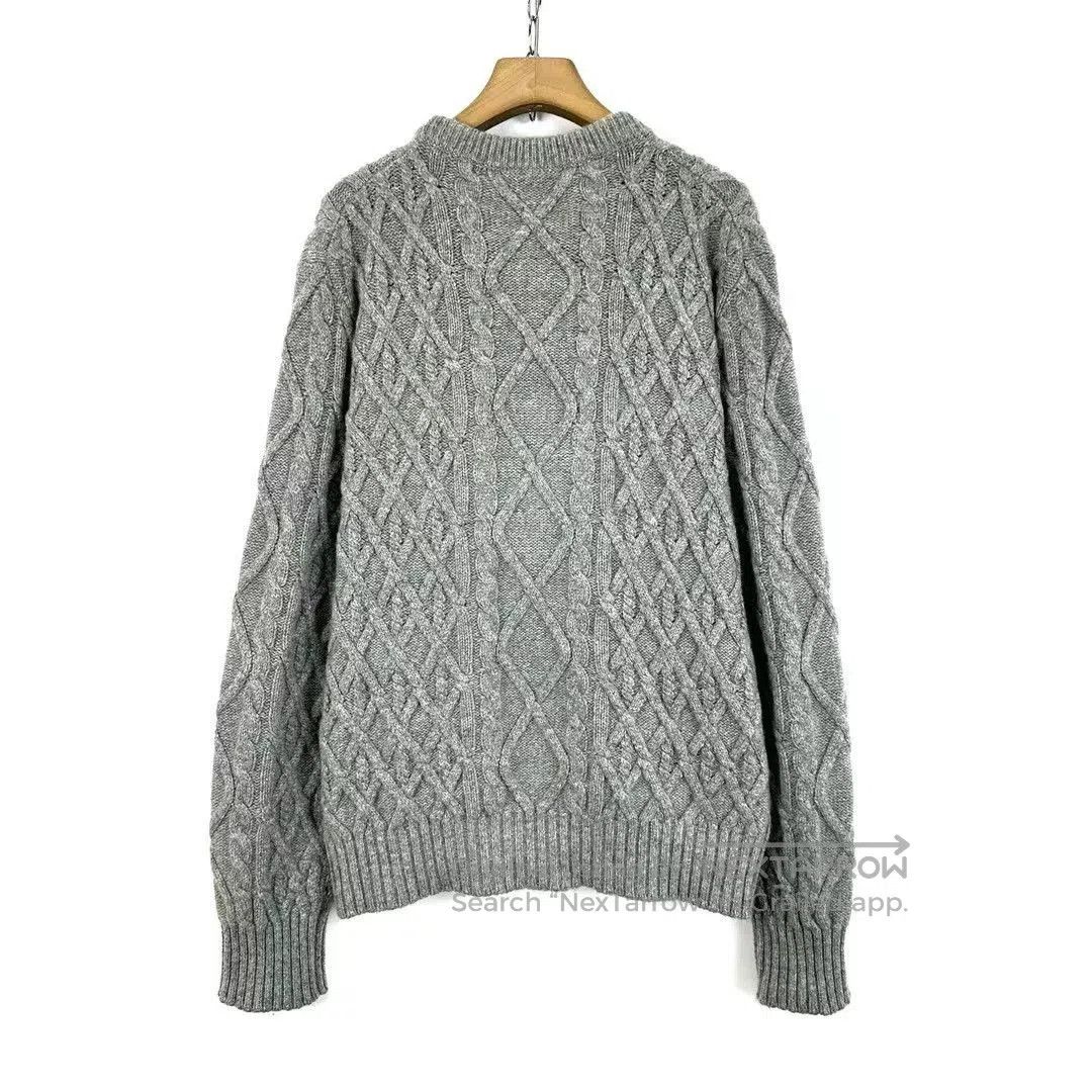 Dior gray cashmere embroidered CD logo sweater. Size US L / EU 52-54 / 3 - 5 Thumbnail