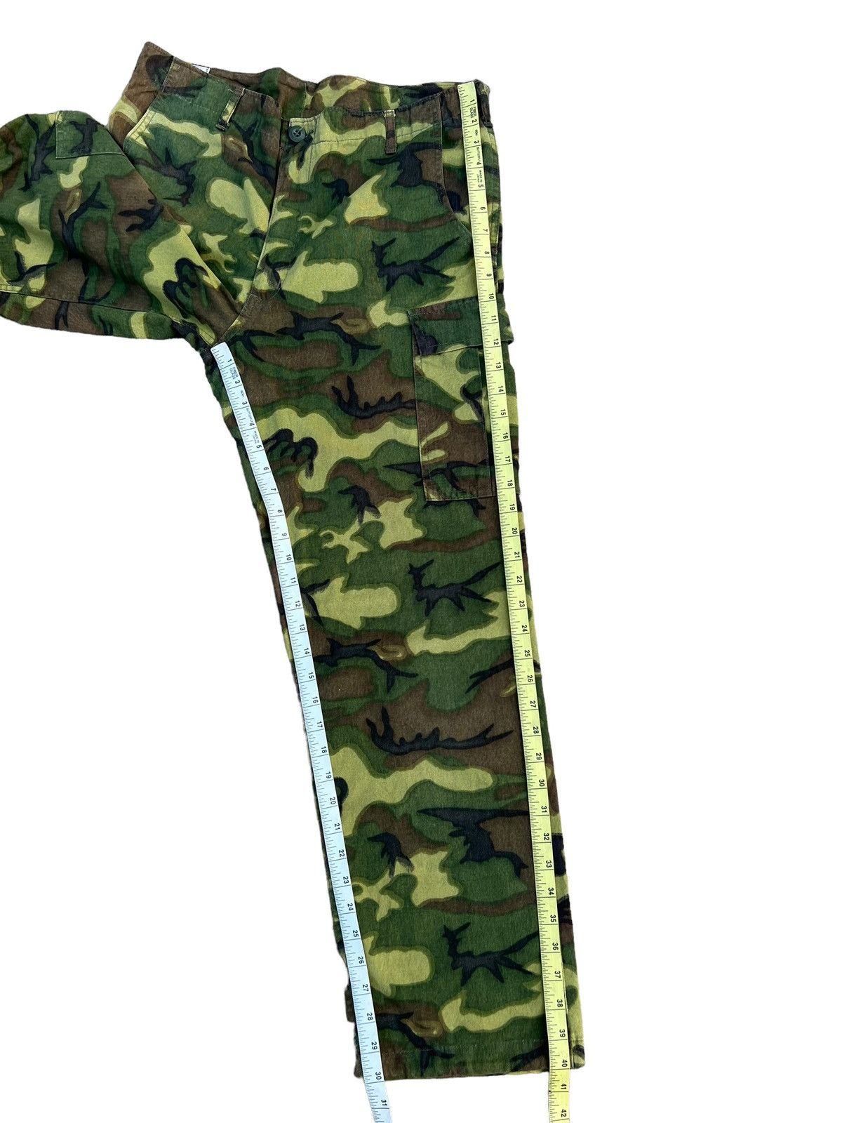 Vintage HOUSTON Japan Erdl Camo Repro Vietnam War Military Trouser Size US 33 - 5 Thumbnail
