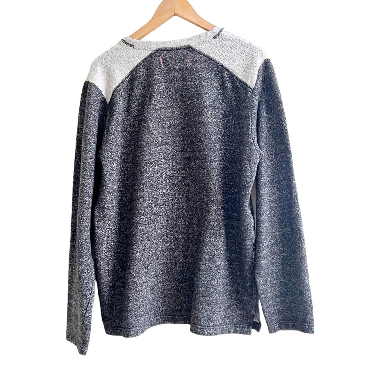Tommy Bahama Tommy Bahama Men’s Marled Charcoal & Gray Pullover Large Size US L / EU 52-54 / 3 - 2 Thumbnail