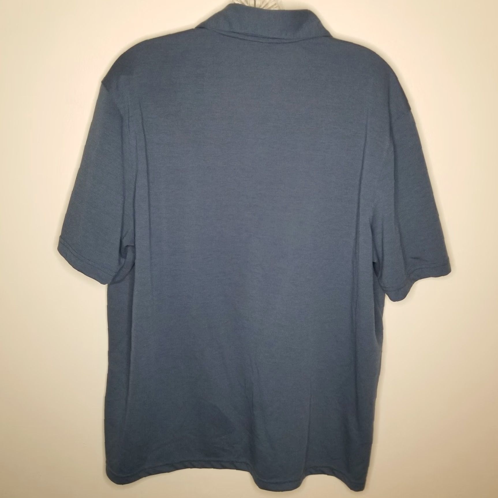 Eddie Bauer EDDIE BAUER Active Polo Shirt Mens Blue Short Sleeve Size L Size US L / EU 52-54 / 3 - 4 Thumbnail