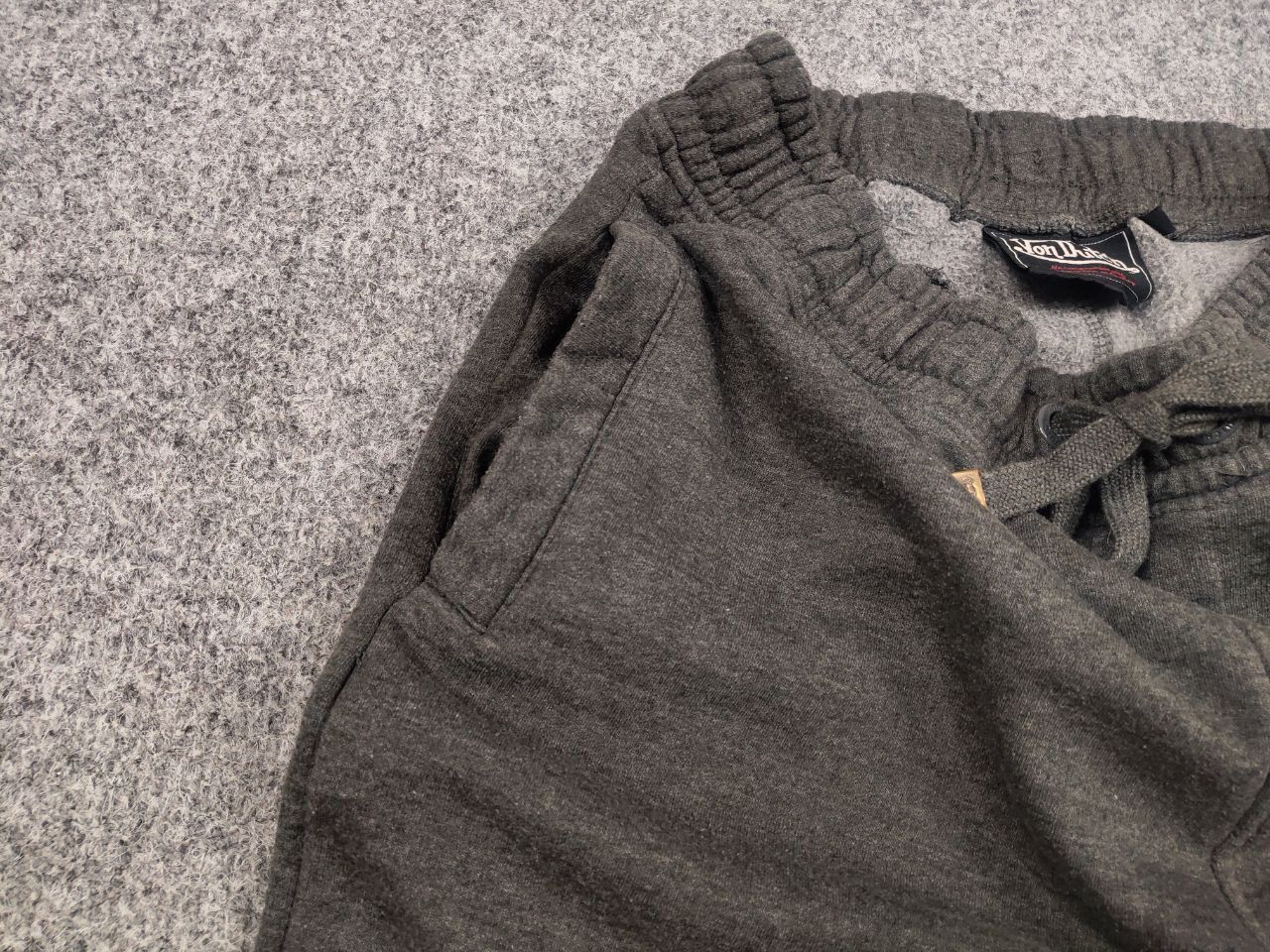 Von Dutch Vintage Von Dutch Logo Gray Cotton Casual Short Y2K Style Size US 32 / EU 48 - 8 Thumbnail