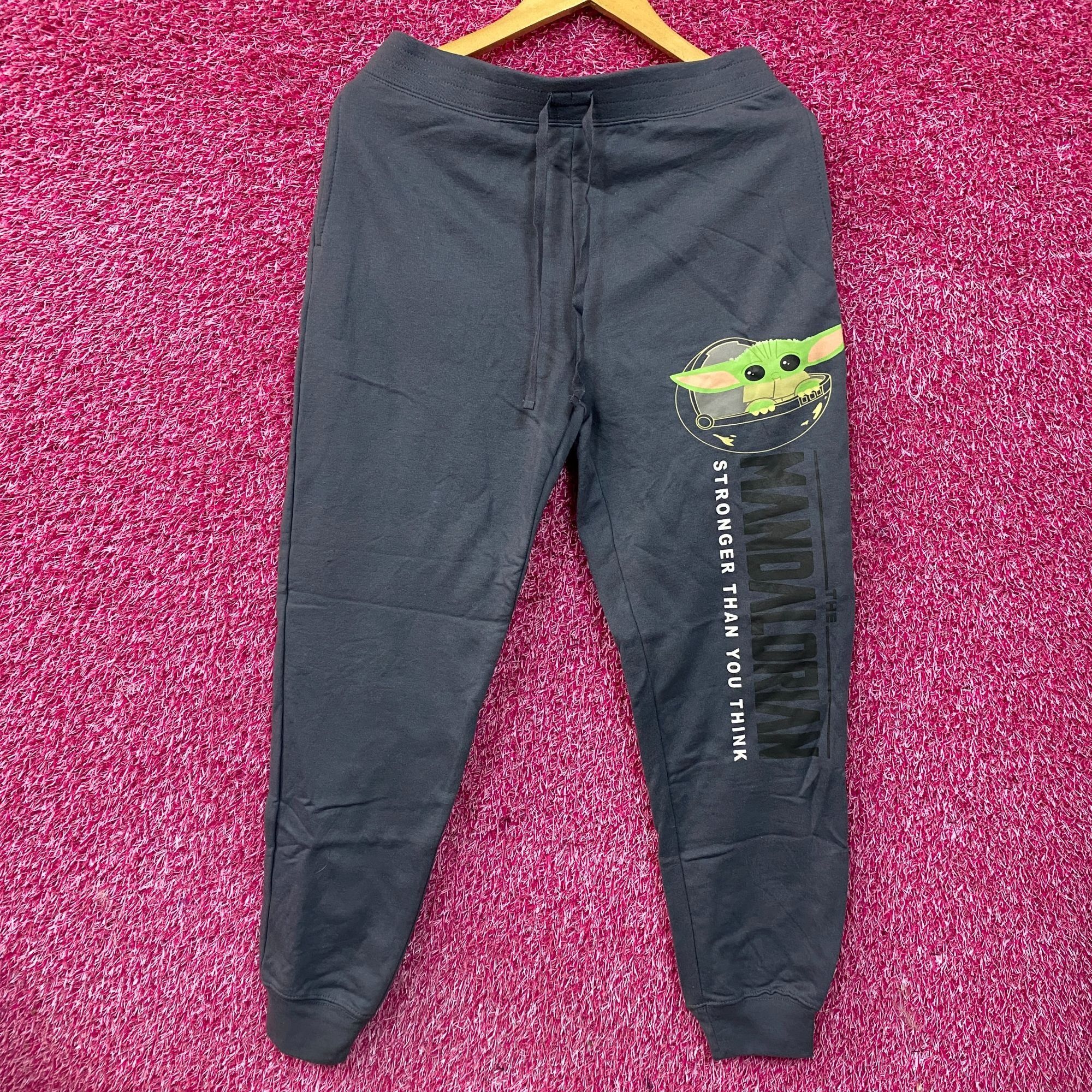 Star Wars Star Wars The Mandalorian Grogu Graphic Sweatpants Medium Size US 30 / EU 46 - 3 Thumbnail