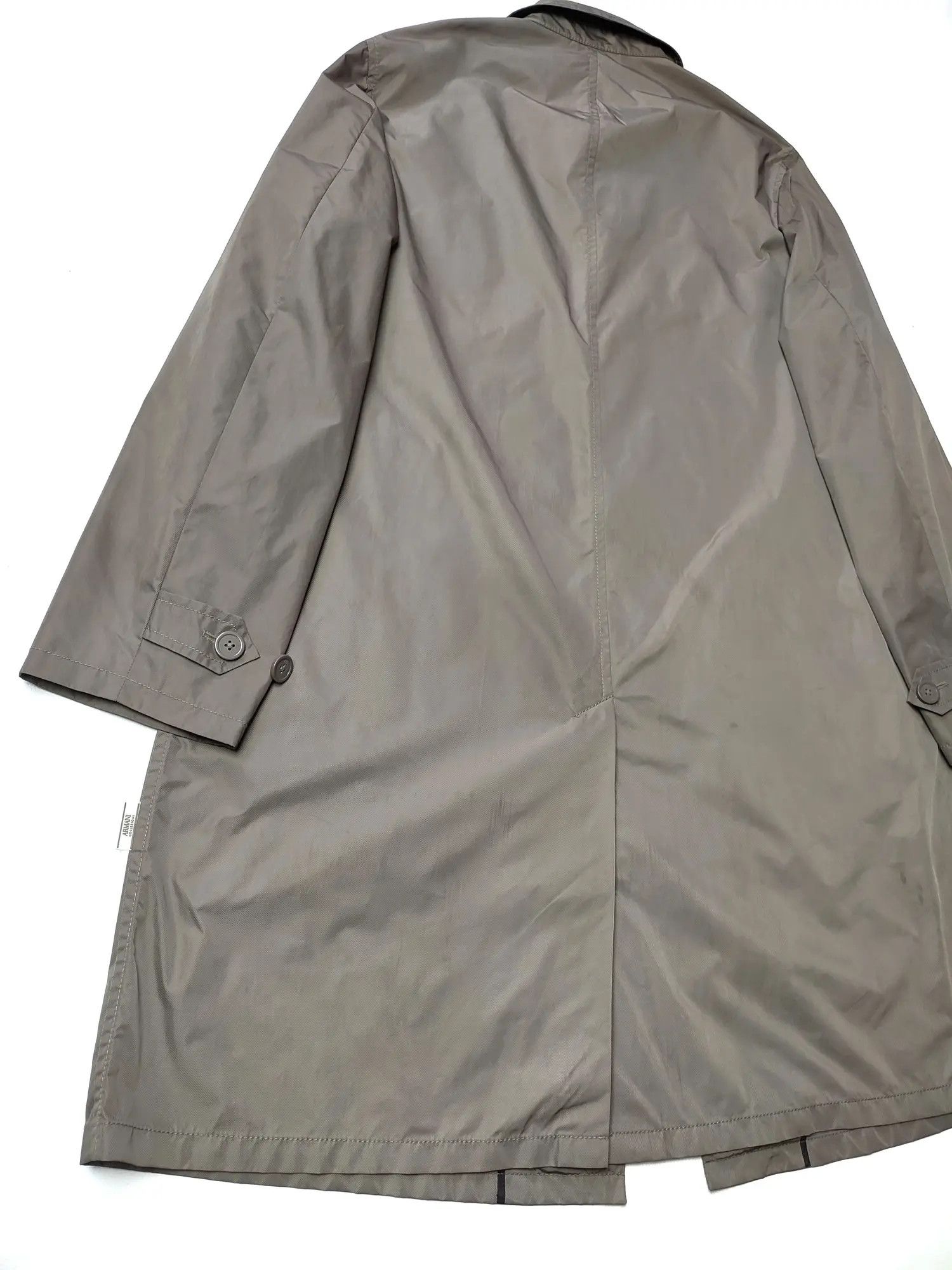 Armani Armani Collezioni Waterproof RainCoat Jacket Size US L / EU 52-54 / 3 - 9 Thumbnail