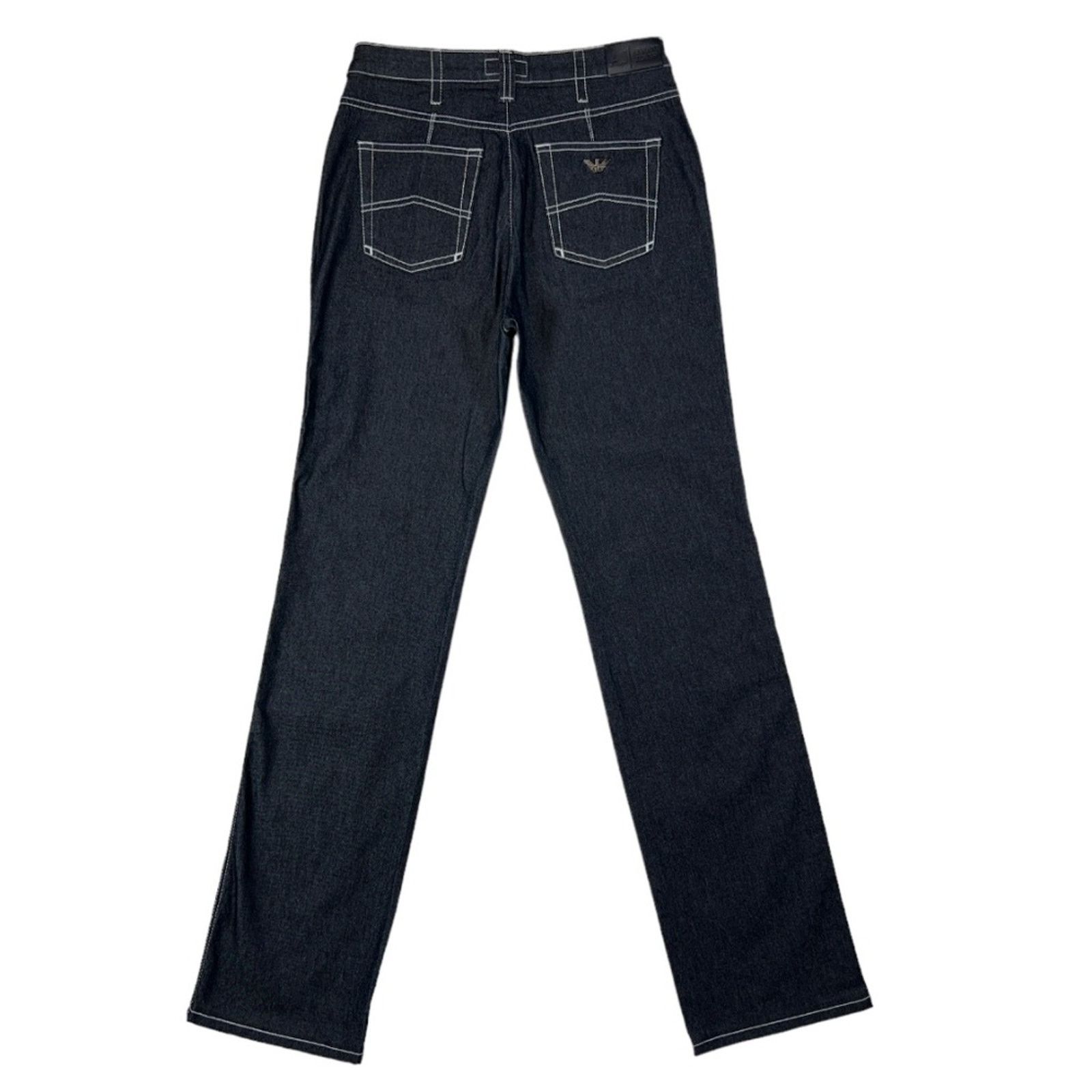 Armani Armani Jeans Gray Denim Pants | Size 28 Size 28" / US 6 / IT 42 - 2 Thumbnail