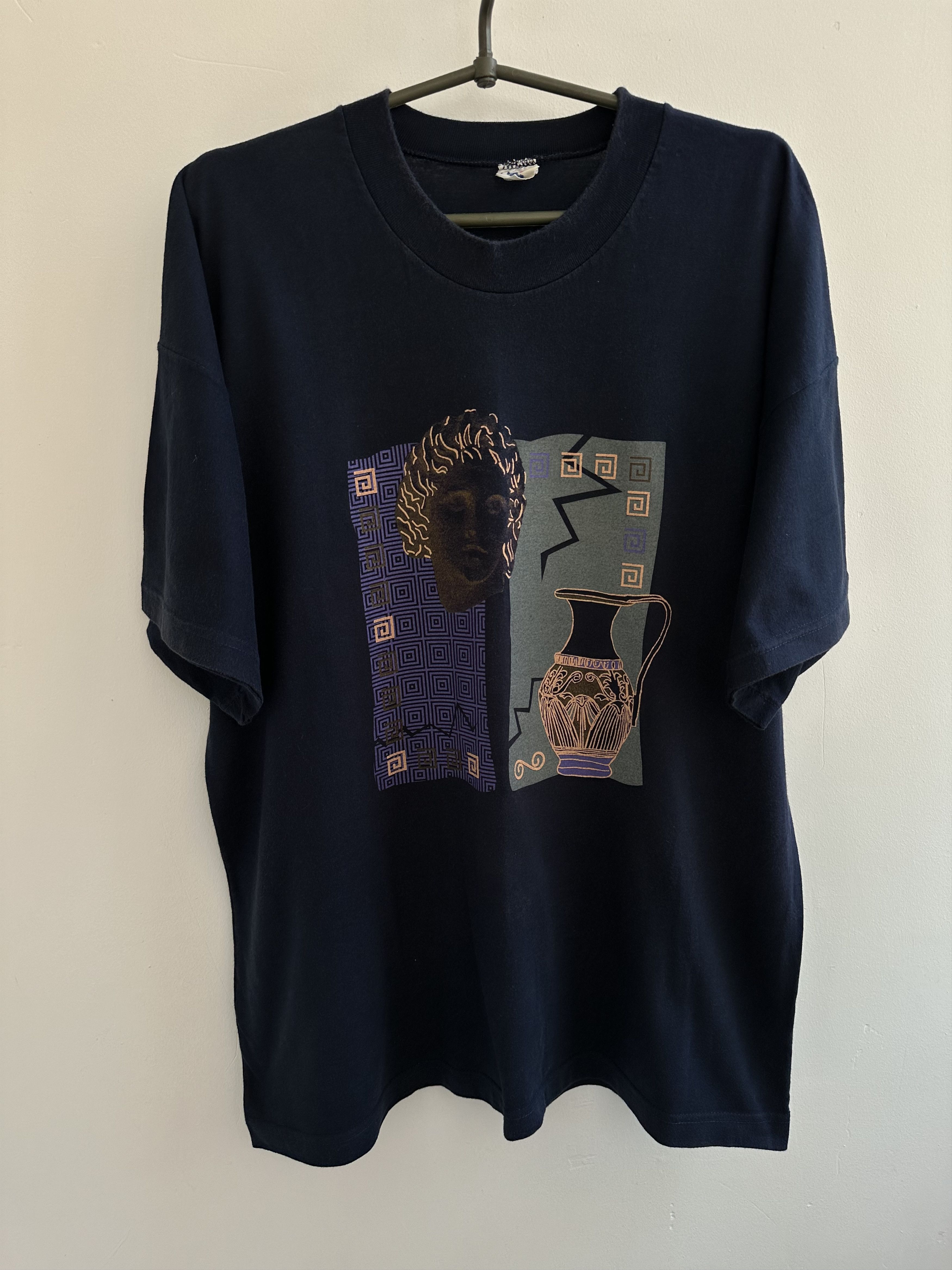 Vintage Alexander the Great Art vintage t shirt Size US XL / EU 56 / 4 - 1 Thumbnail