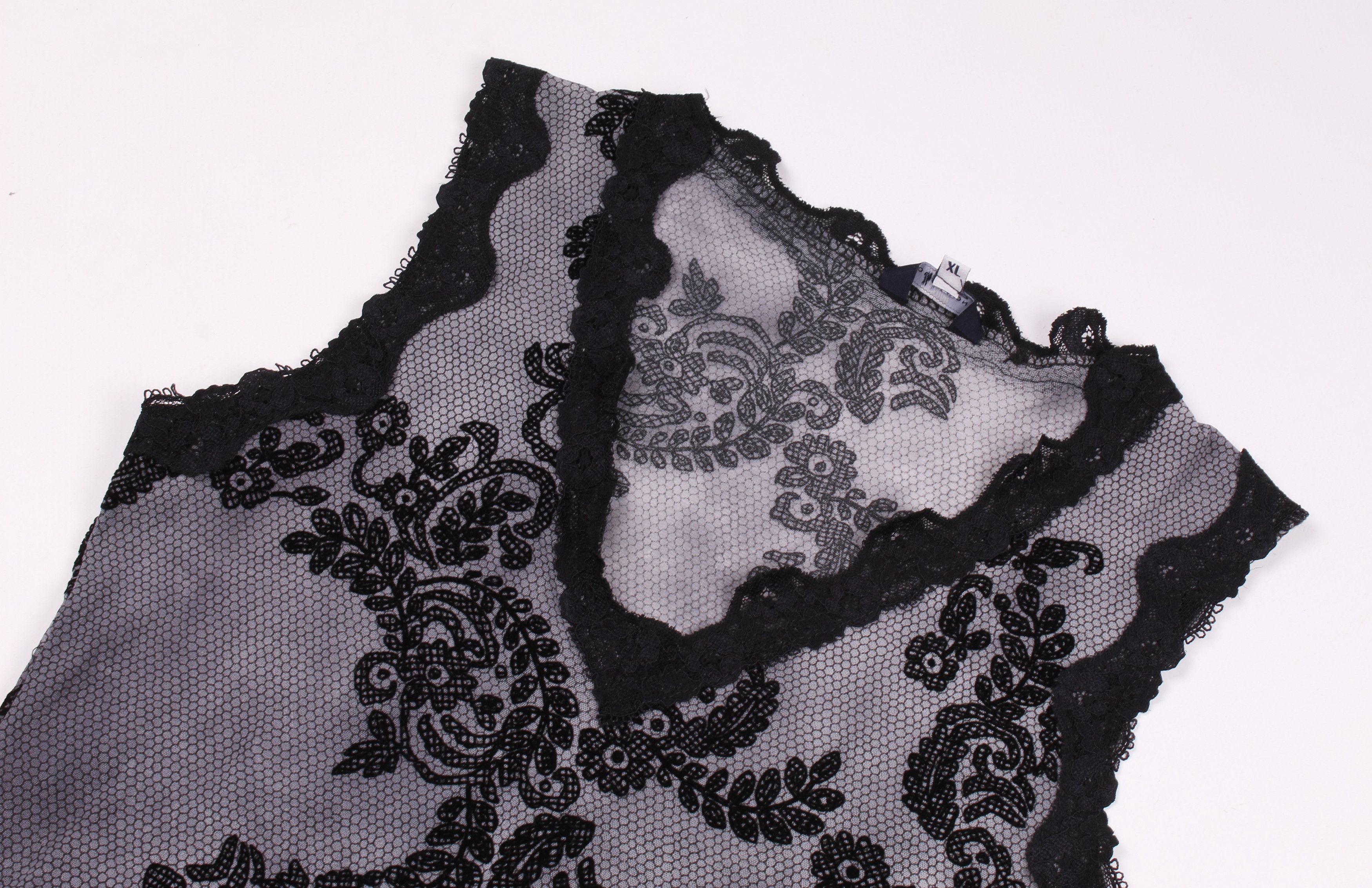 Vintage Vintage Y2K Mesh Whimsigoth Tank Top Size XL / US 12-14 / IT 48-50 - 4 Thumbnail