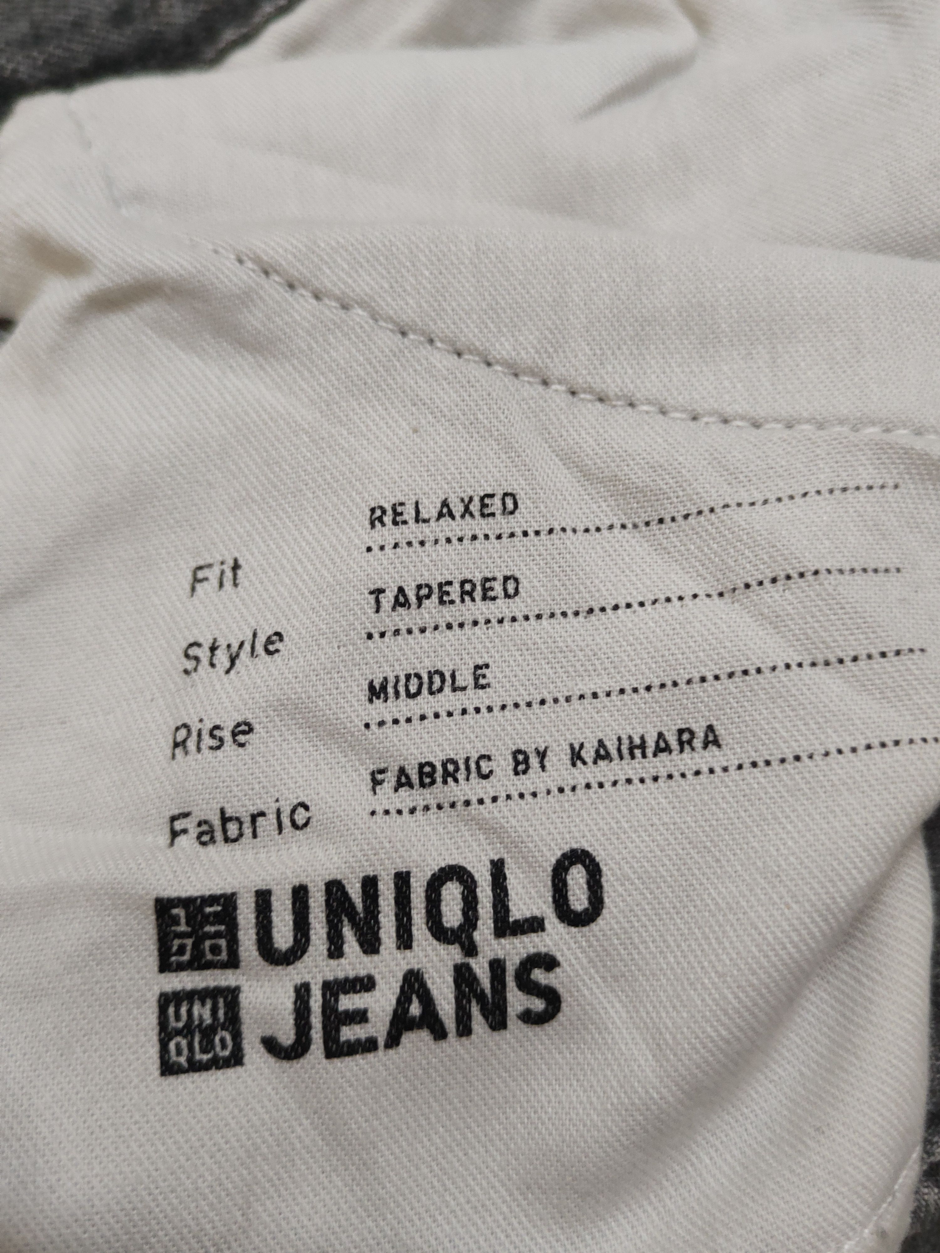 Japanese Brand Uniqlo Black Distressed Ripped denim Jeans #W1561 Size US 28 / EU 44 - 13 Thumbnail