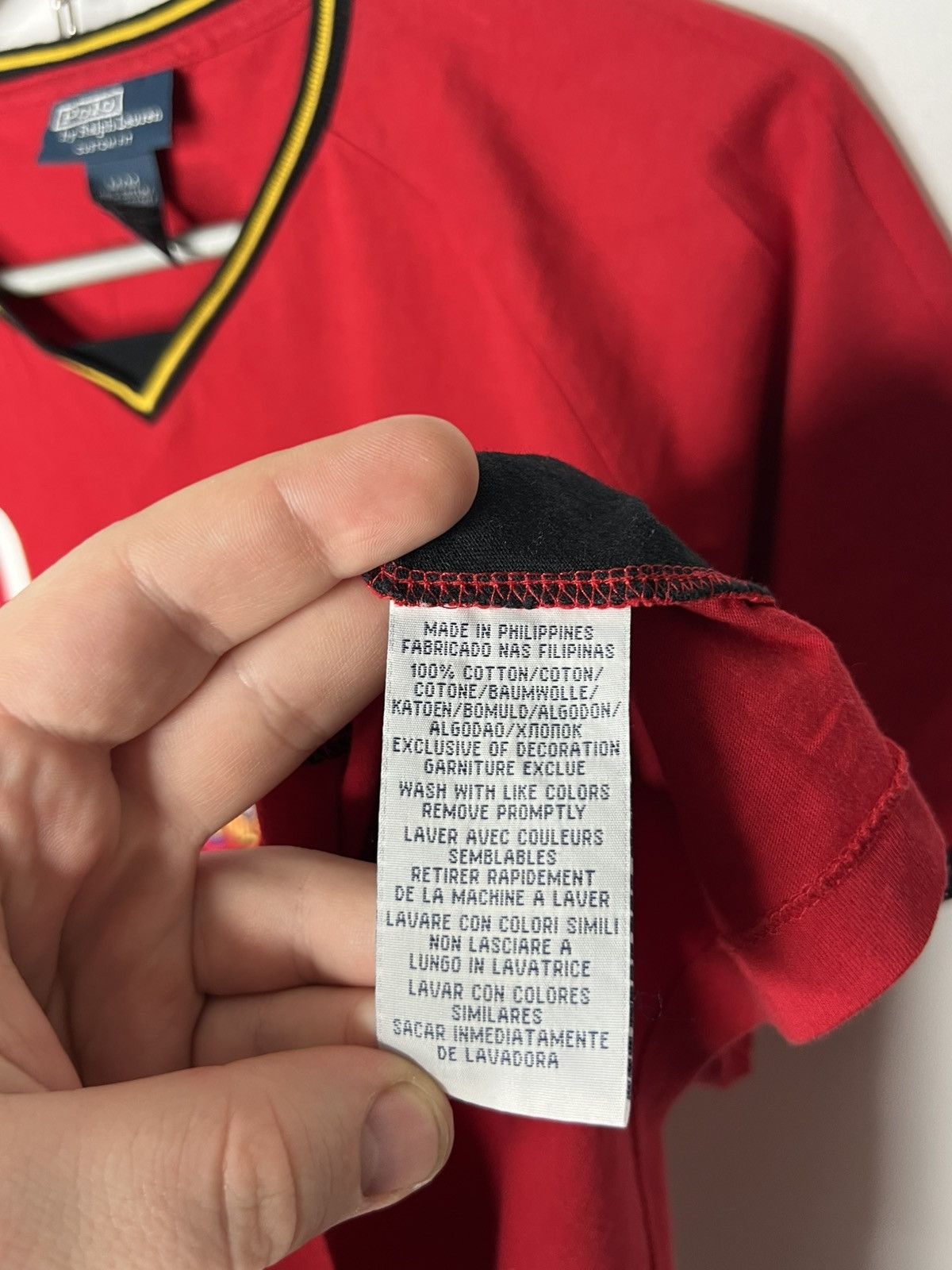 Polo Ralph Lauren Vintage Polo Ralph Lauren 10 Spain Big Logo Short Sleeve Size US M / EU 48-50 / 2 - 12 Thumbnail