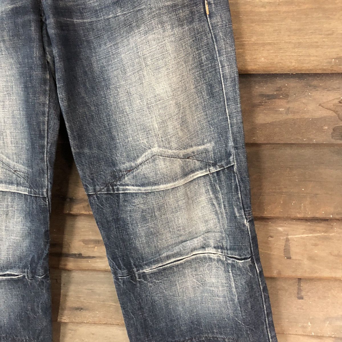 Marithe + Francois Girbaud DL Marithe Francois Girbaund faded Black Denim Pants #7317 Size US 31 - 8 Thumbnail