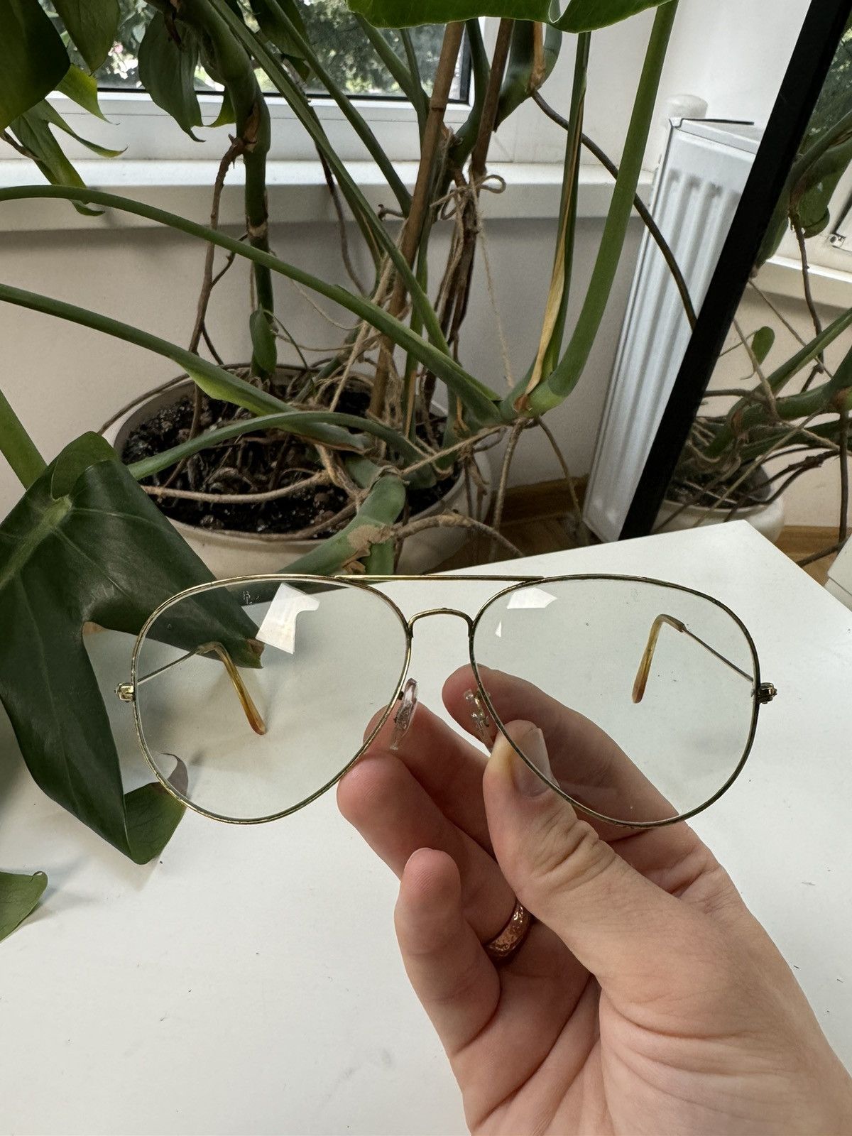 RayBan × Vintage B&L RayBan vintage aviator glasses Size ONE SIZE - 2 Thumbnail