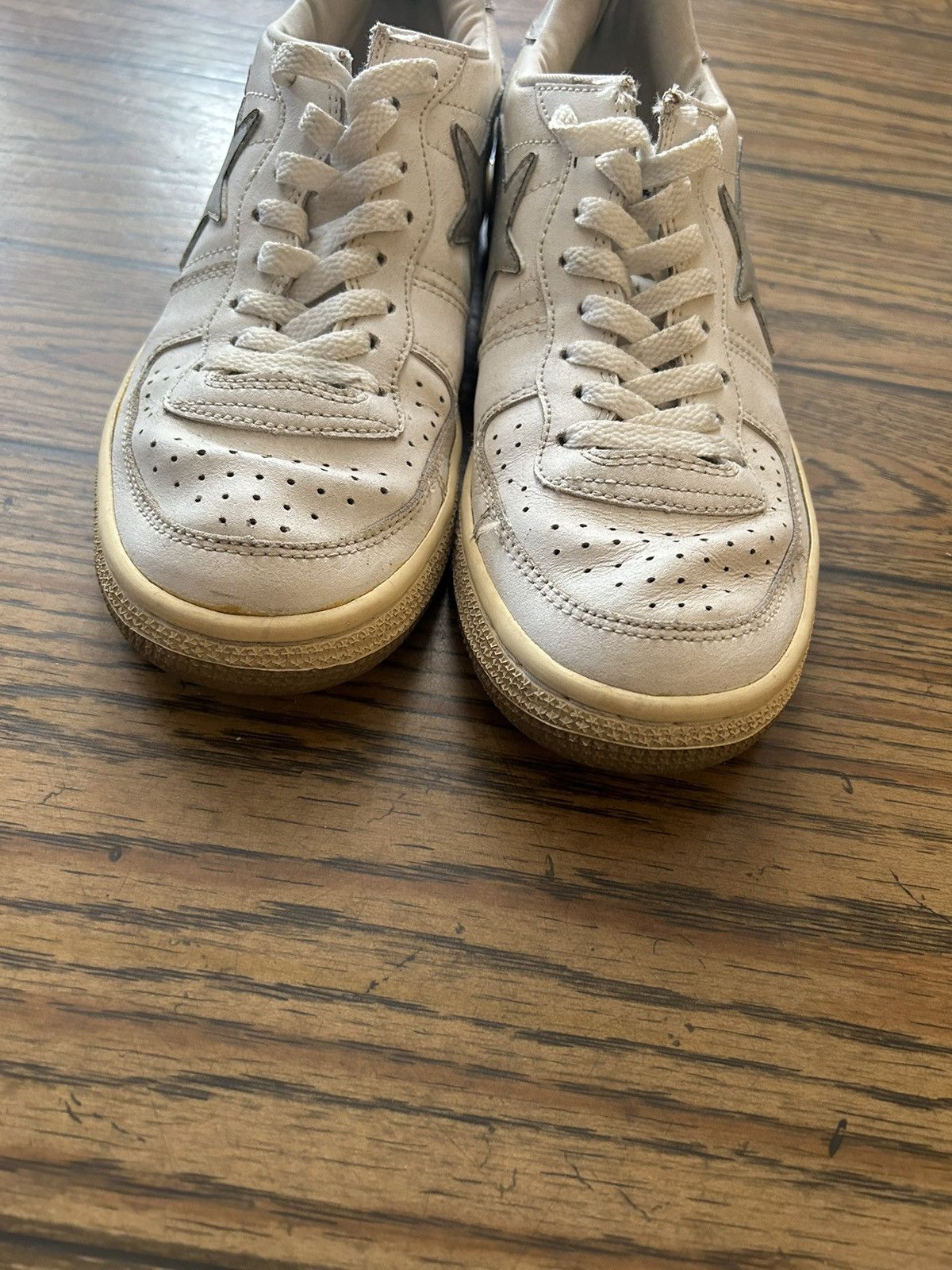 Bape Bape White/Grey Landsta Bapesta Size US 9 / EU 42 - 5 Thumbnail