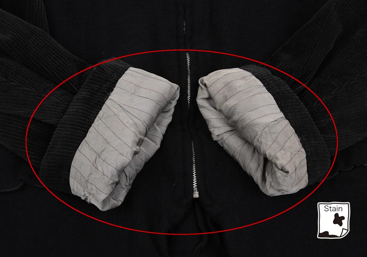 Comme des Garcons Homme Plus Corduroy Switch Jacket in Black Size M Size US M / EU 48-50 / 2 - 7 Thumbnail