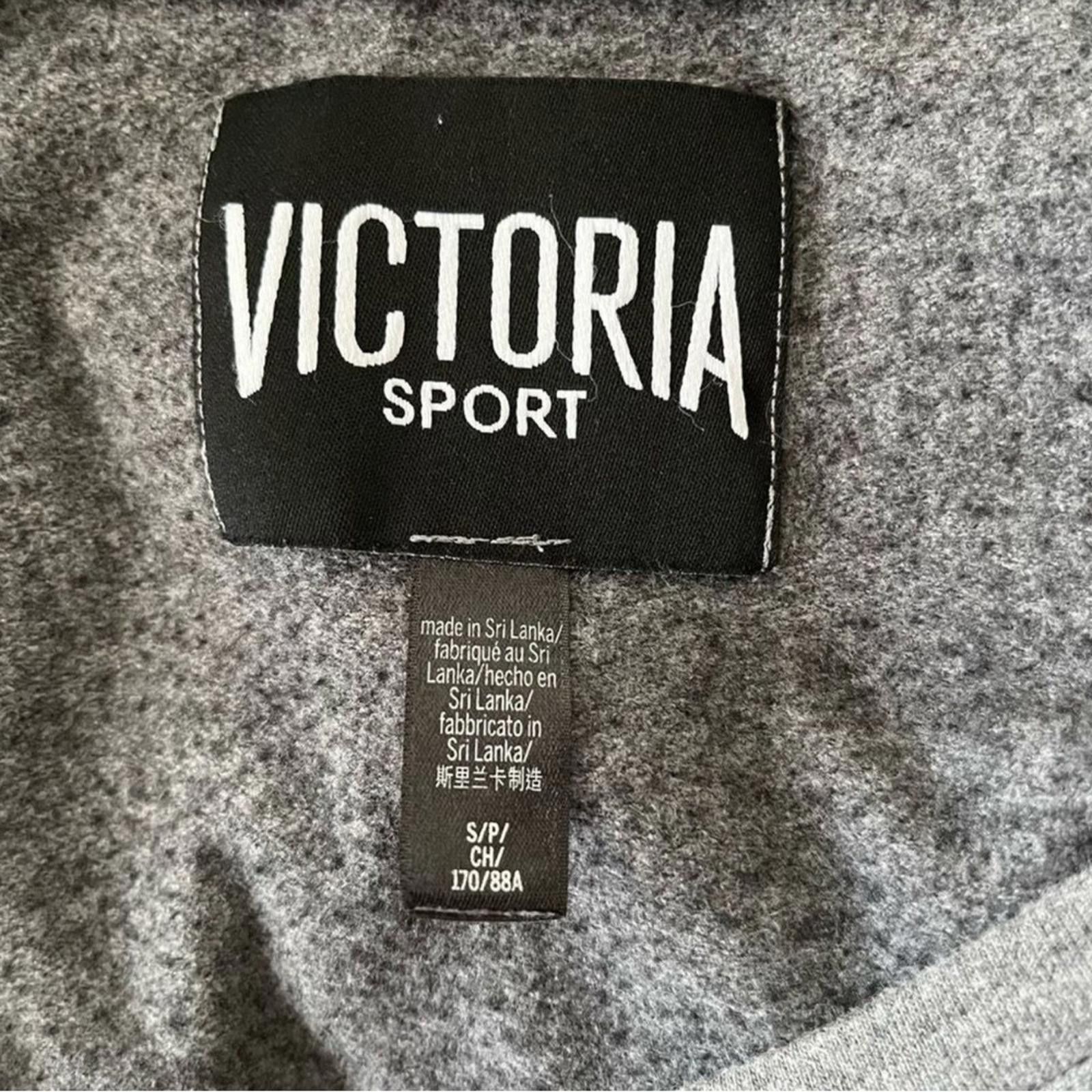 Designer Victoria's Secret Gray Sweatshirt Size S / US 4 / IT 40 - 3 Thumbnail