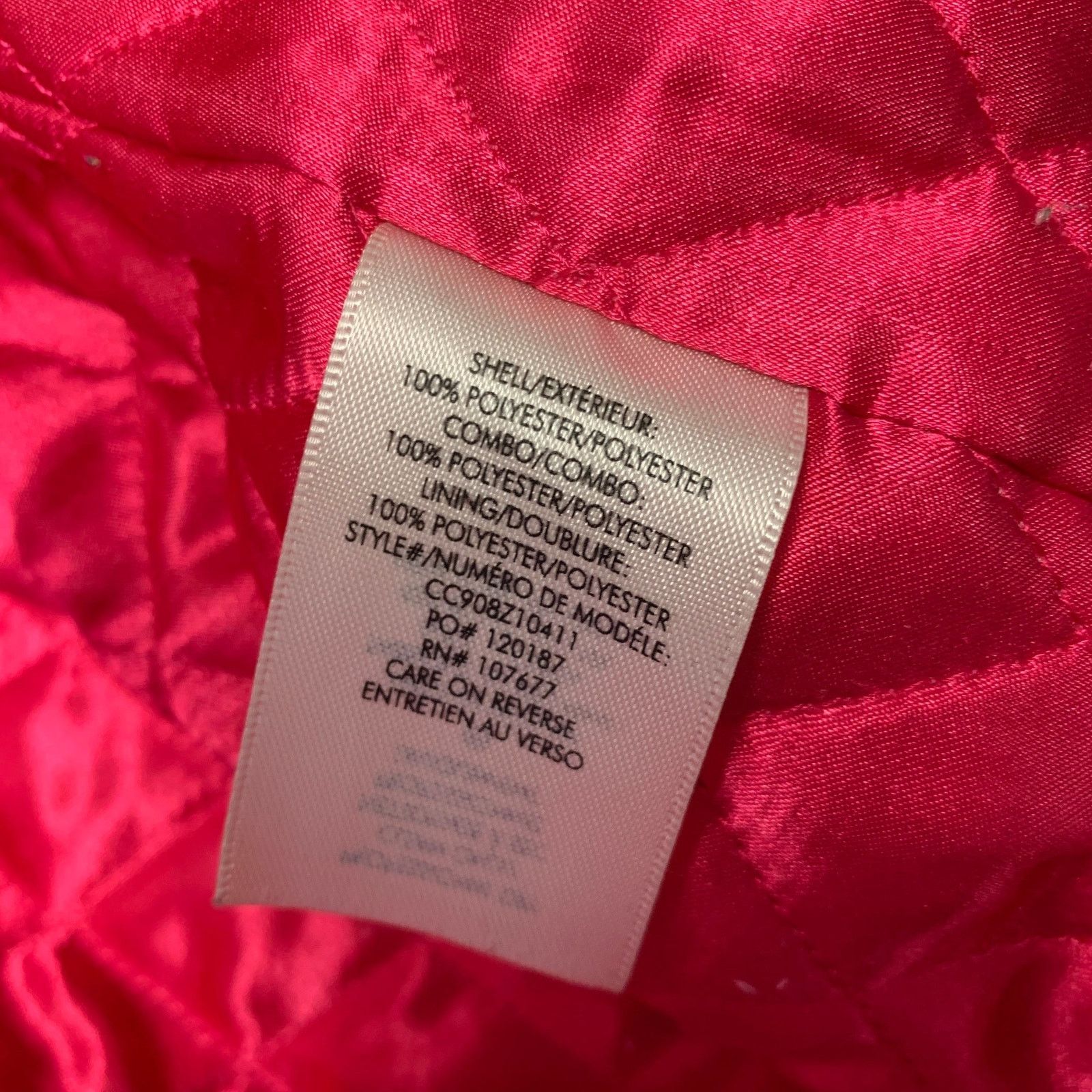 Alice + Olivia ALICE + OLIVIA M Pink Polyester Textured Faux Fur Jacket Size M / US 6-8 / IT 42-44 - 7 Thumbnail