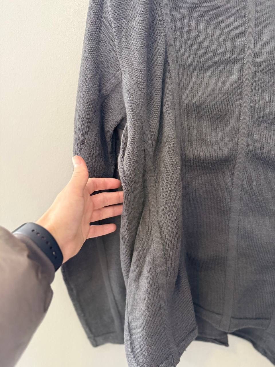Issey Miyake Vintage Issey Miyake Vintage 90’s Wool Asymmetric Sweater Size L / US 10 / IT 46 - 8 Thumbnail