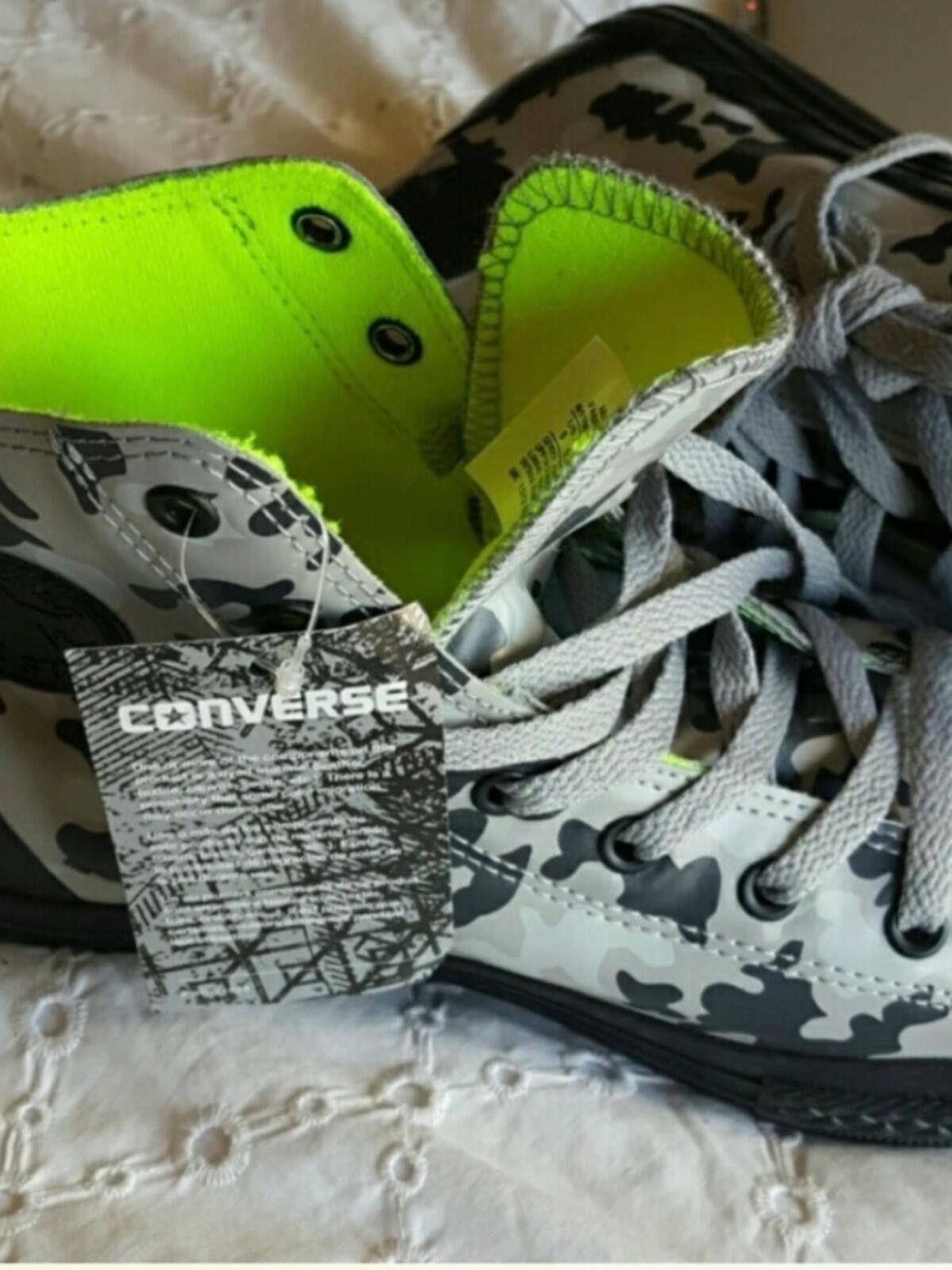 Converse Converse All Stars Camo Rain Shoes Size US 8 / IT 38 - 2 Thumbnail