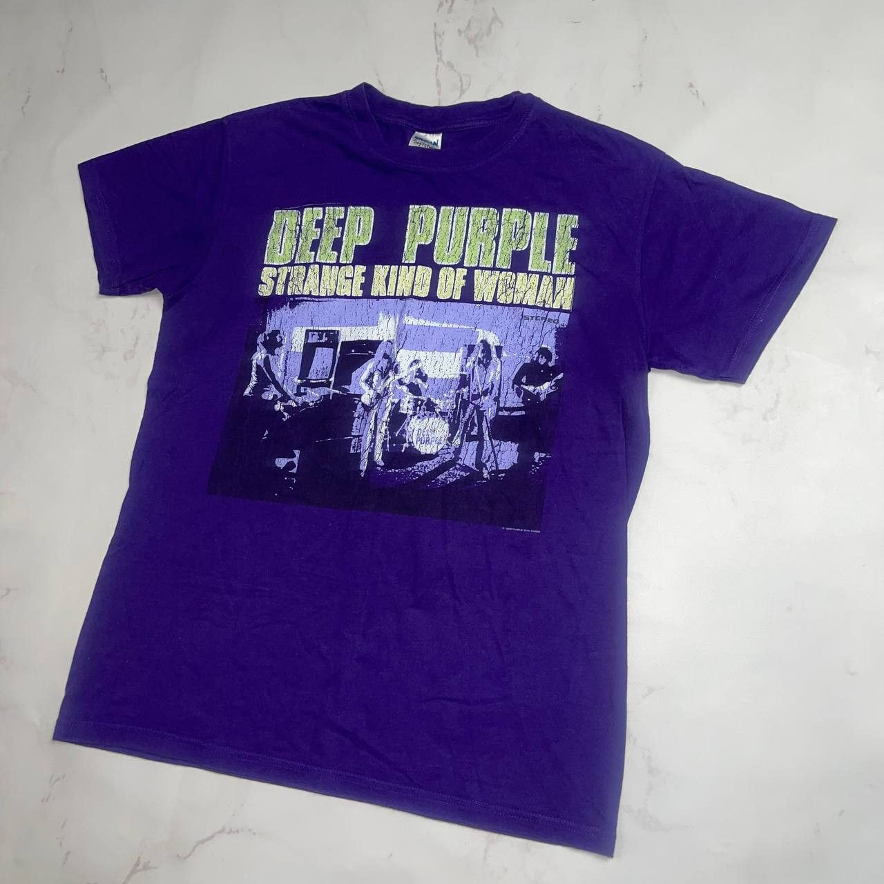 Vintage 10 Deep Purple Strange Kind Of Woman Band Shirt Size M Size US M / EU 48-50 / 2 - 3 Thumbnail