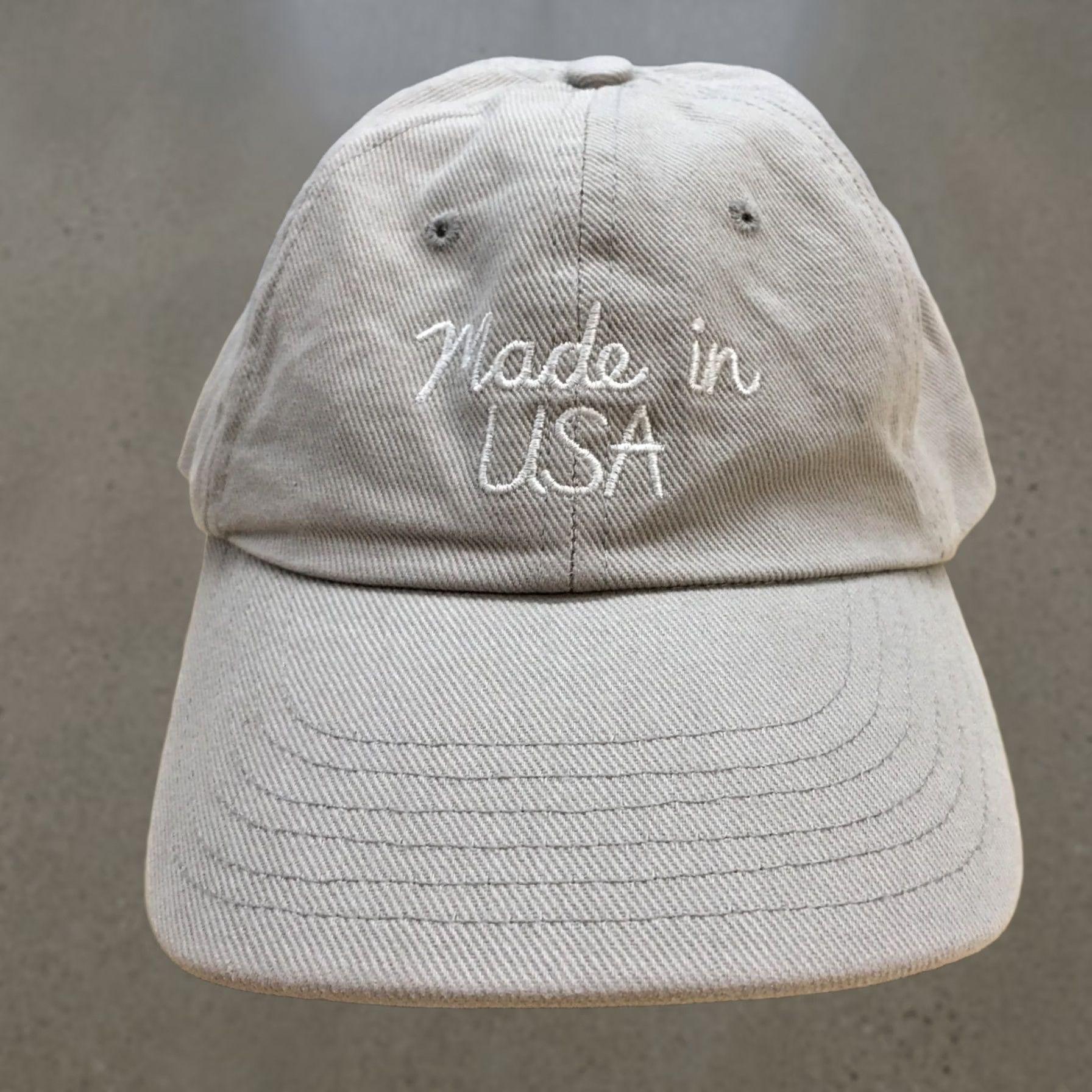 Vintage Love Your Melon Baseball Cap Gray One Size Adjustable Embroidered USA Logo Cap Size ONE SIZE - 1 Thumbnail