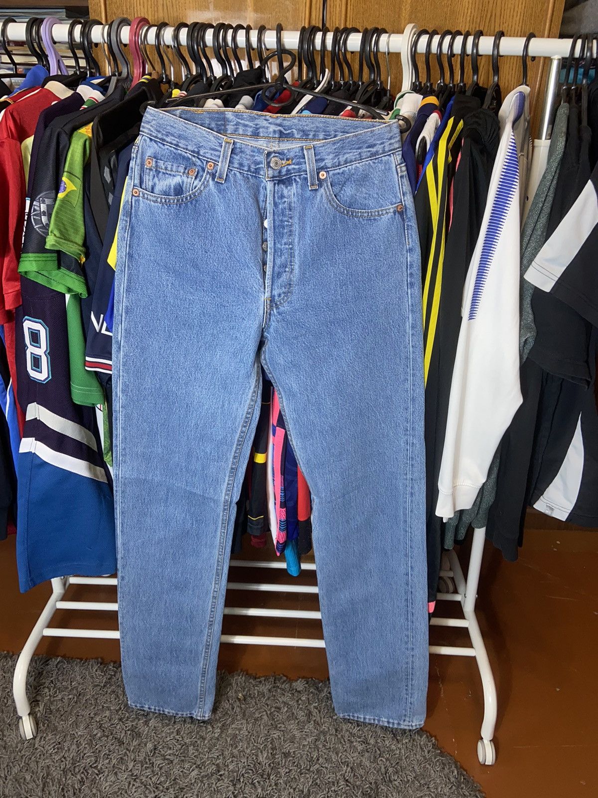 Levi's Vintage Clothing × Vintage LEVIS VINTAGE 501 MADE IN USA PANTS 30/36 SIZE Size US 30 / EU 46 - 4 Thumbnail